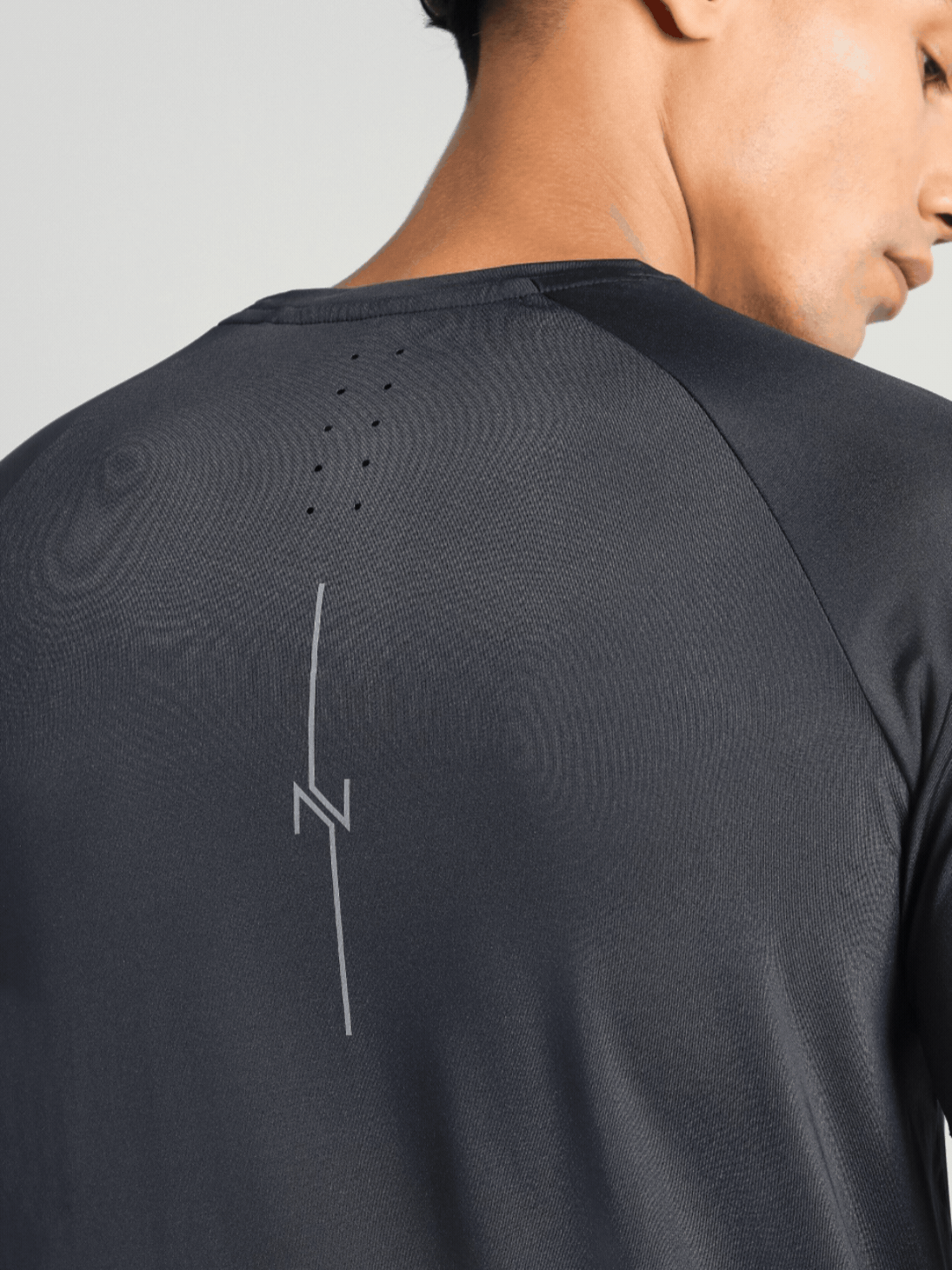 Men's Black Pro Run Athlete T-shirt