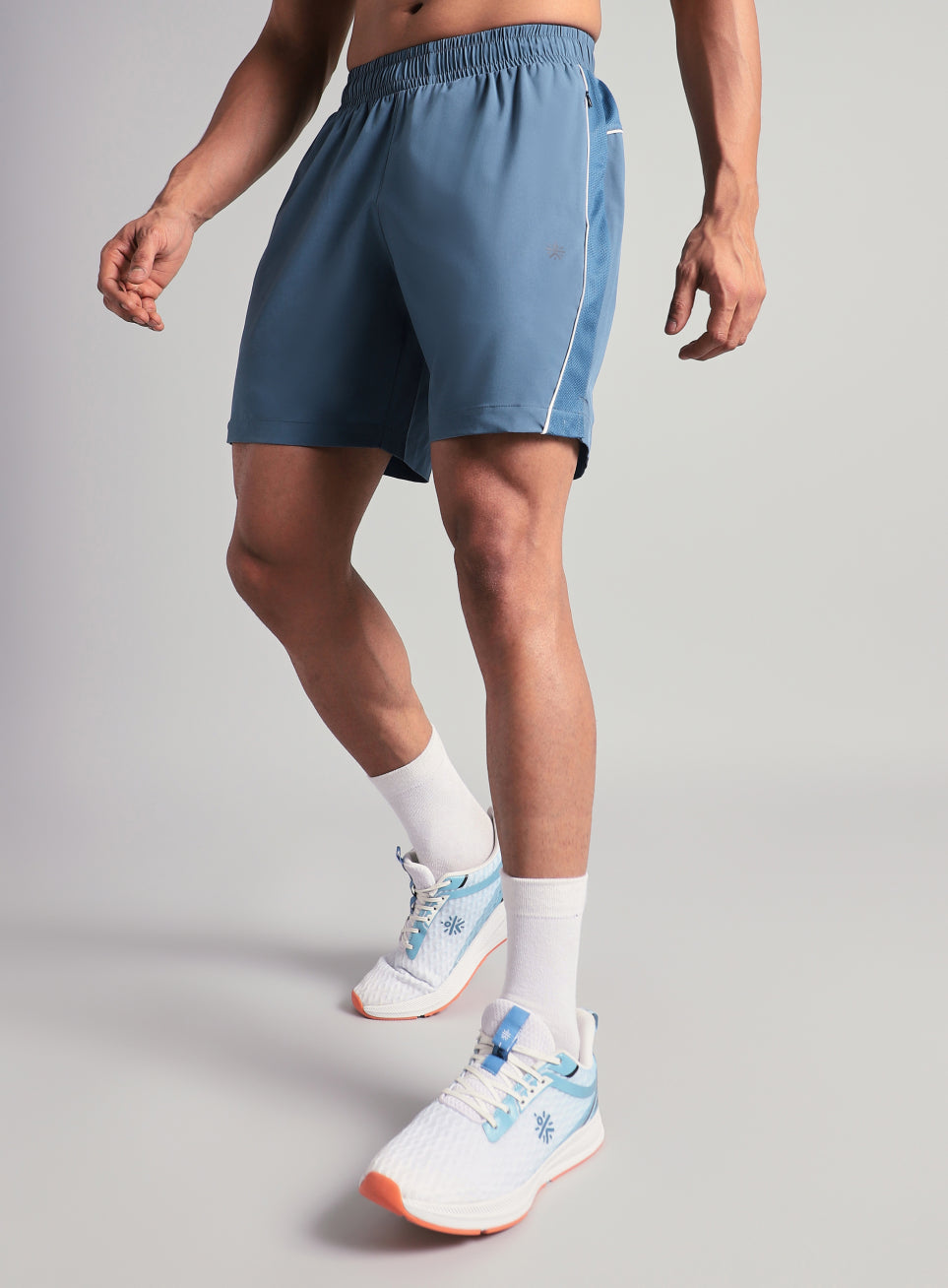 Men's Blue Runner's Sprint Shorts