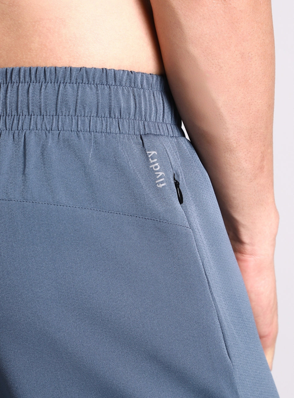Men's Blue High Impact Running Trackpants