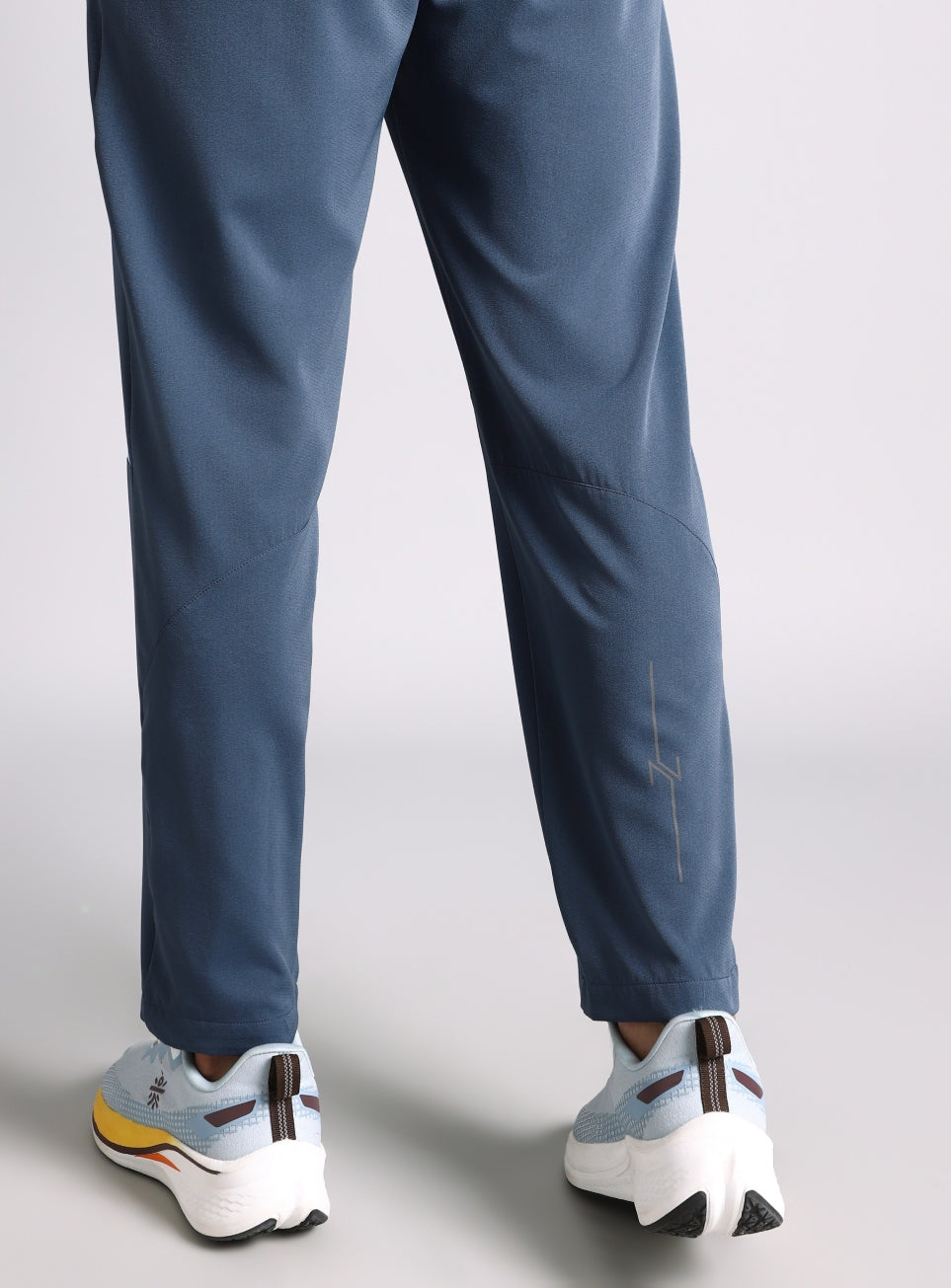 Men's Blue High Impact Running Trackpants