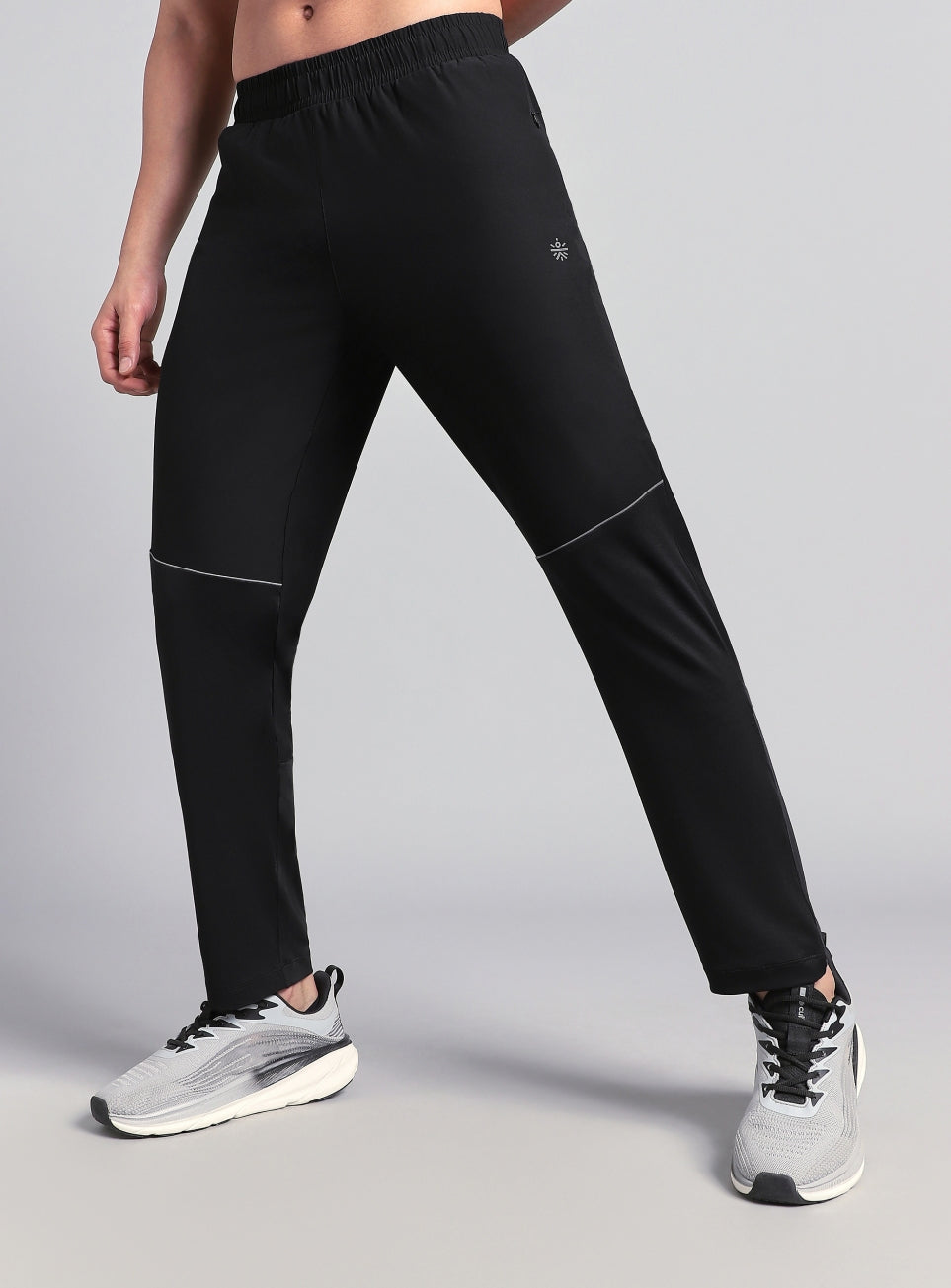 Men's After Black Dark Running Trackpants