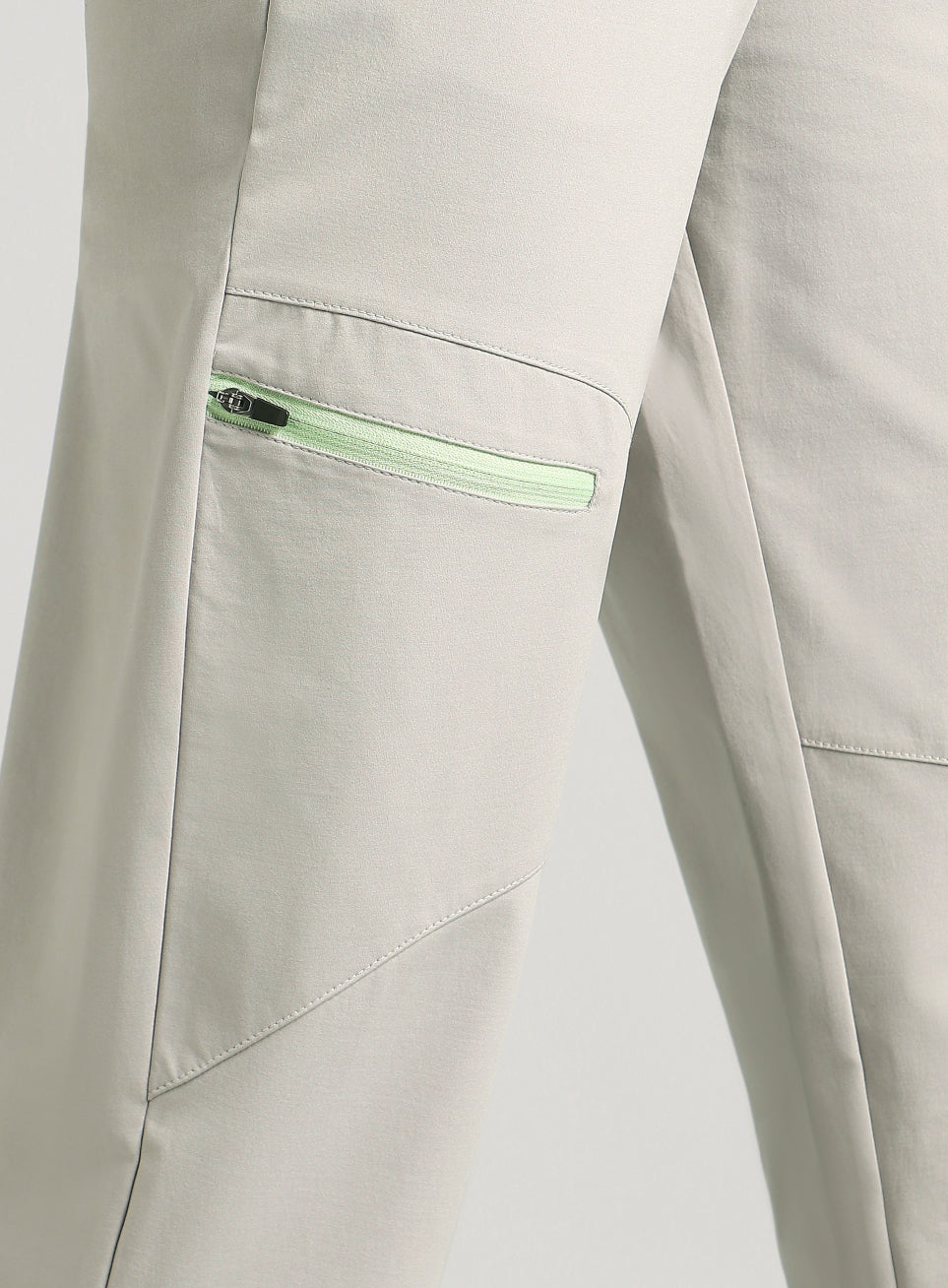 Women's Grey In Motion Run Trackpants