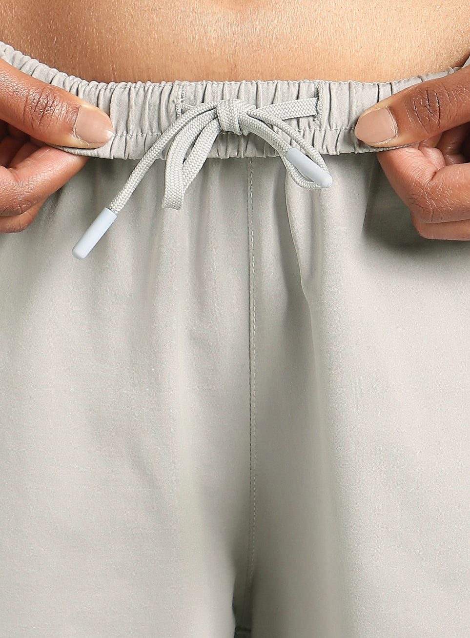 Women's Grey In Motion Run Trackpants