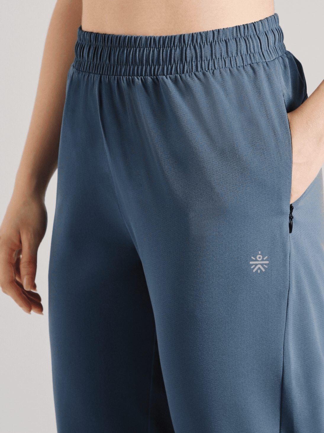 Women's Blue Pace Pro Running Trackpants