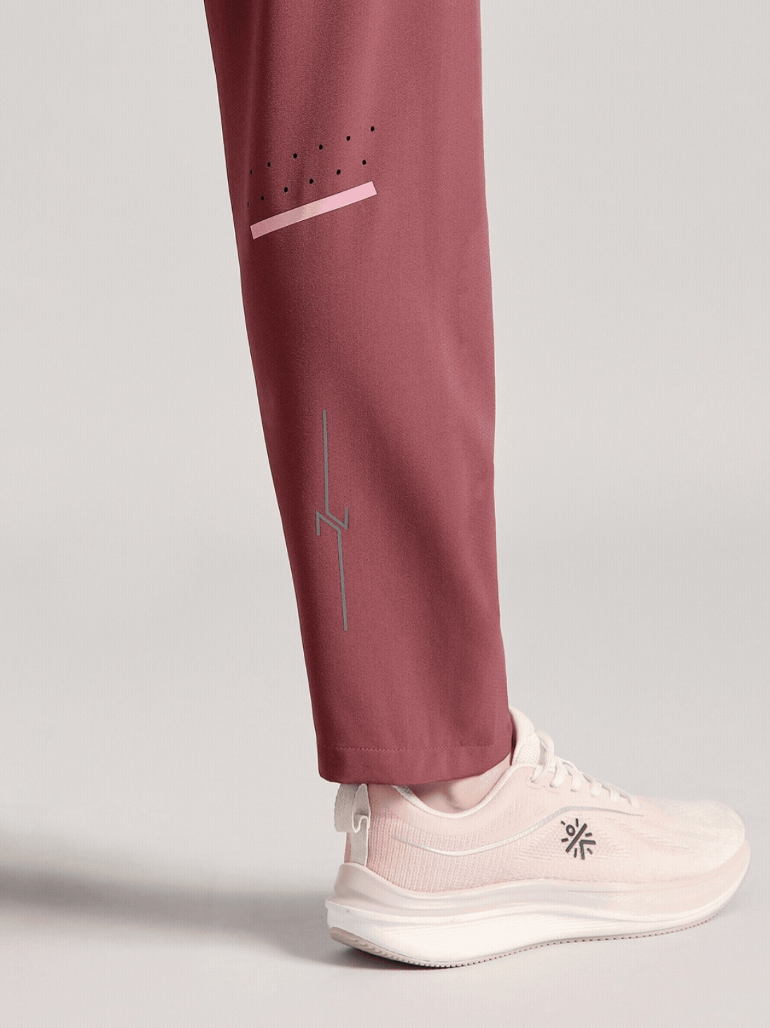 Women's Brown Pace Pro Running Trackpants