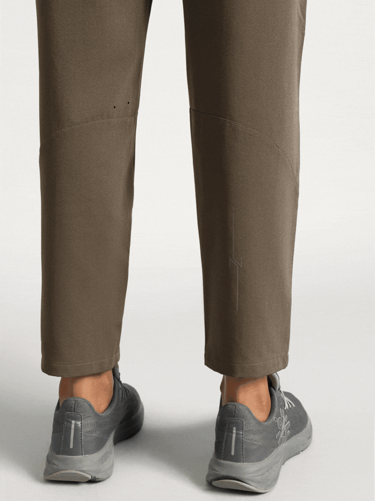 Women's Grey Pace Pro Running Trackpants