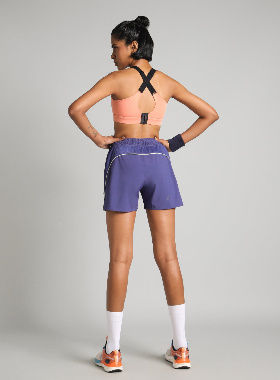 Women's Blue In Motion Run Shorts