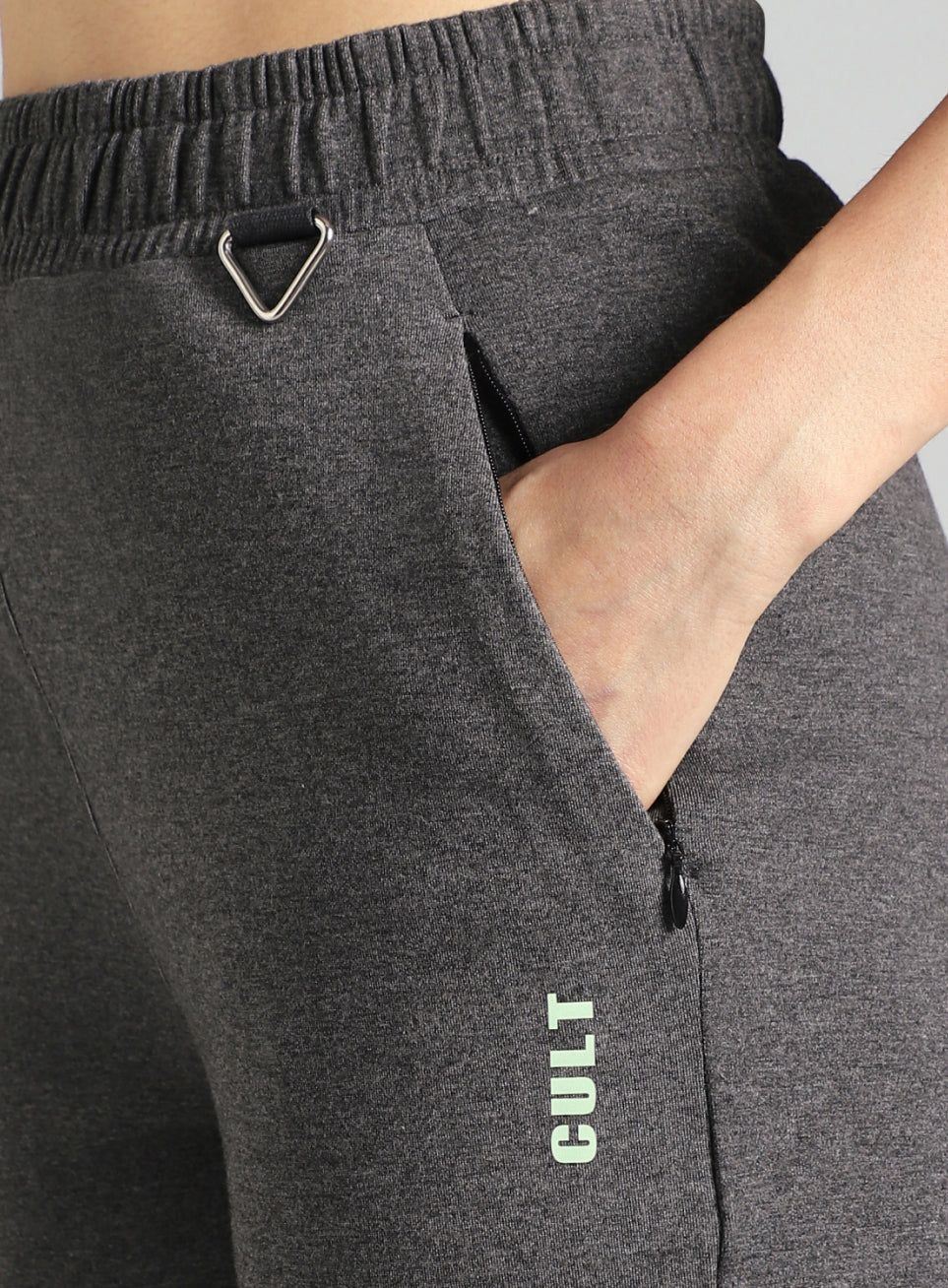 Women's Anthra Melange Urban Comfort Travel Pants