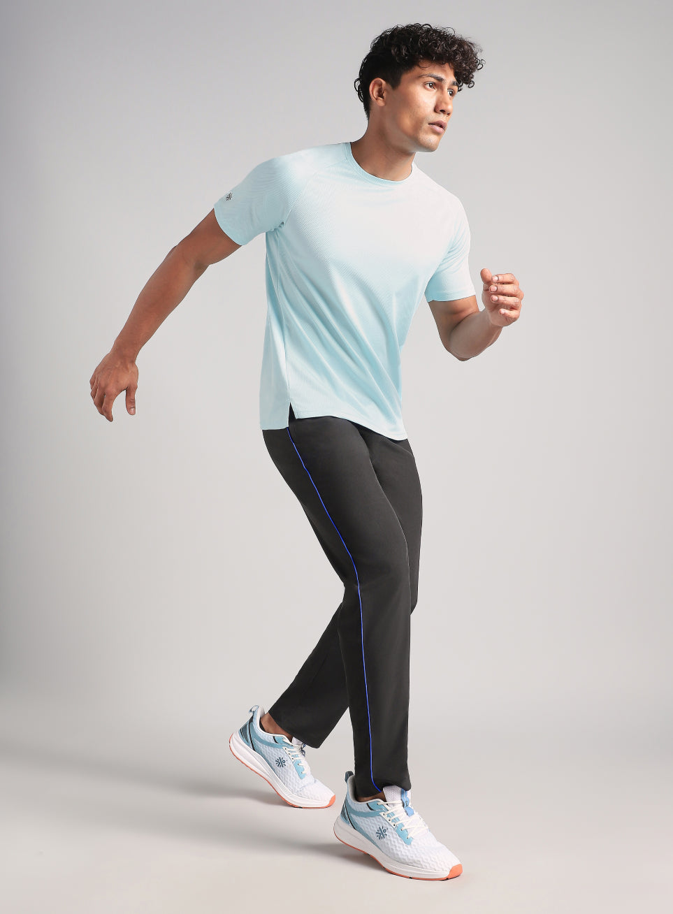 Men's Black Run Elevate Trackpants