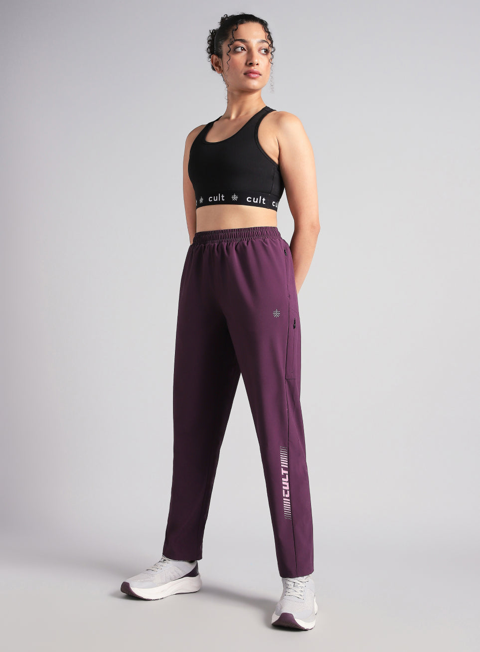Women's Wine Speed Flex Trackpants