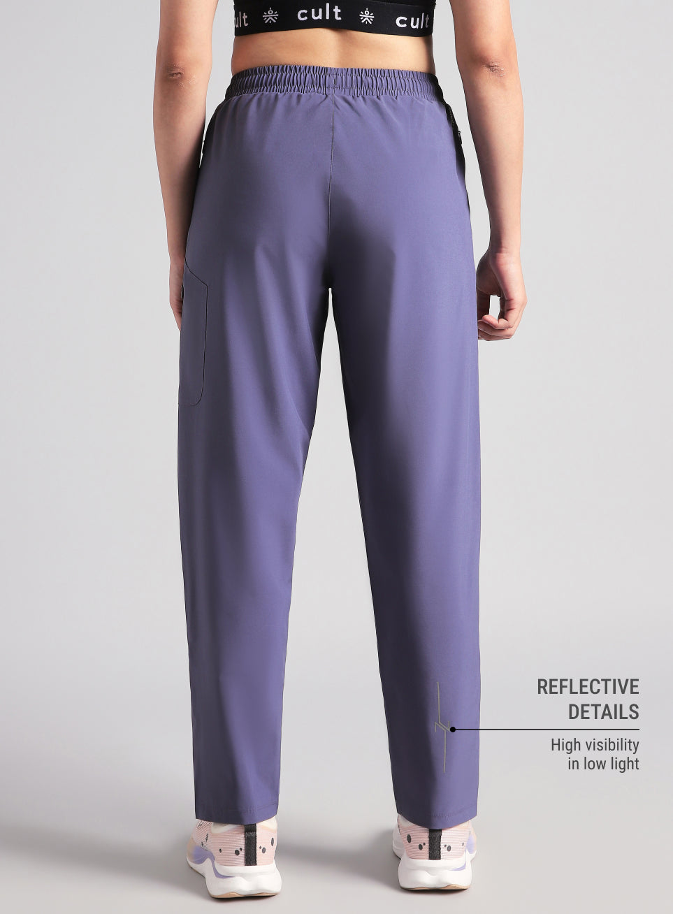 Women's Blue Speed Flex Trackpants