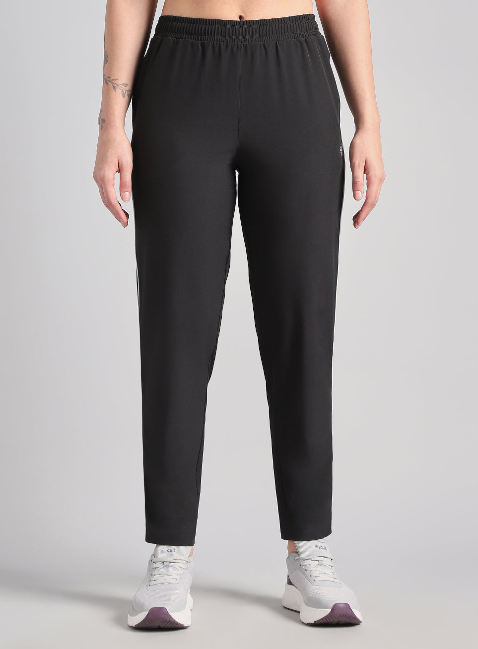 Women's Black Sprint Trackpant
