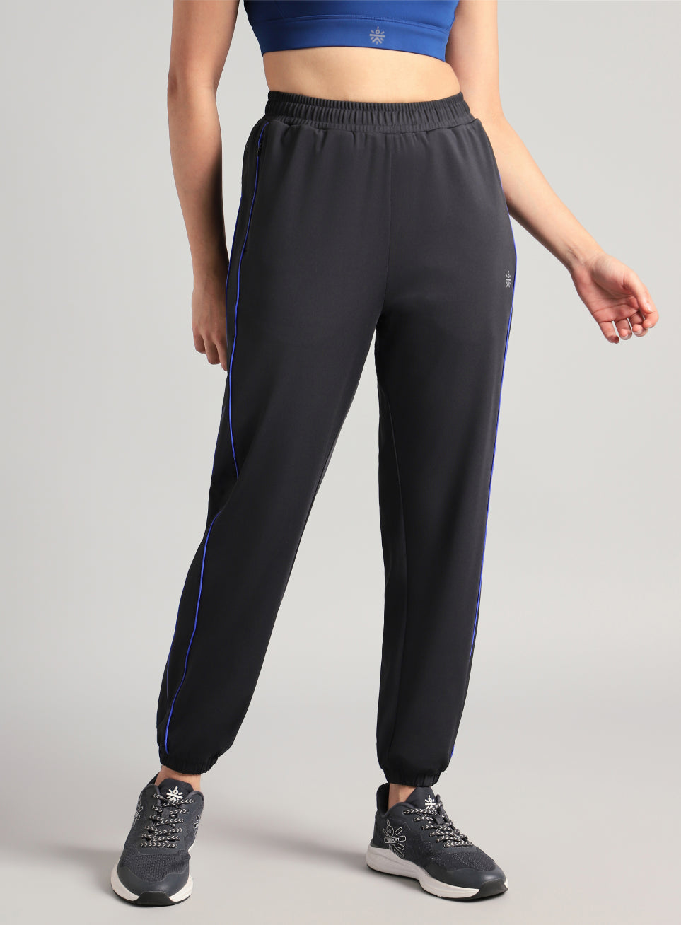 Women's Black Running Pro Joggers