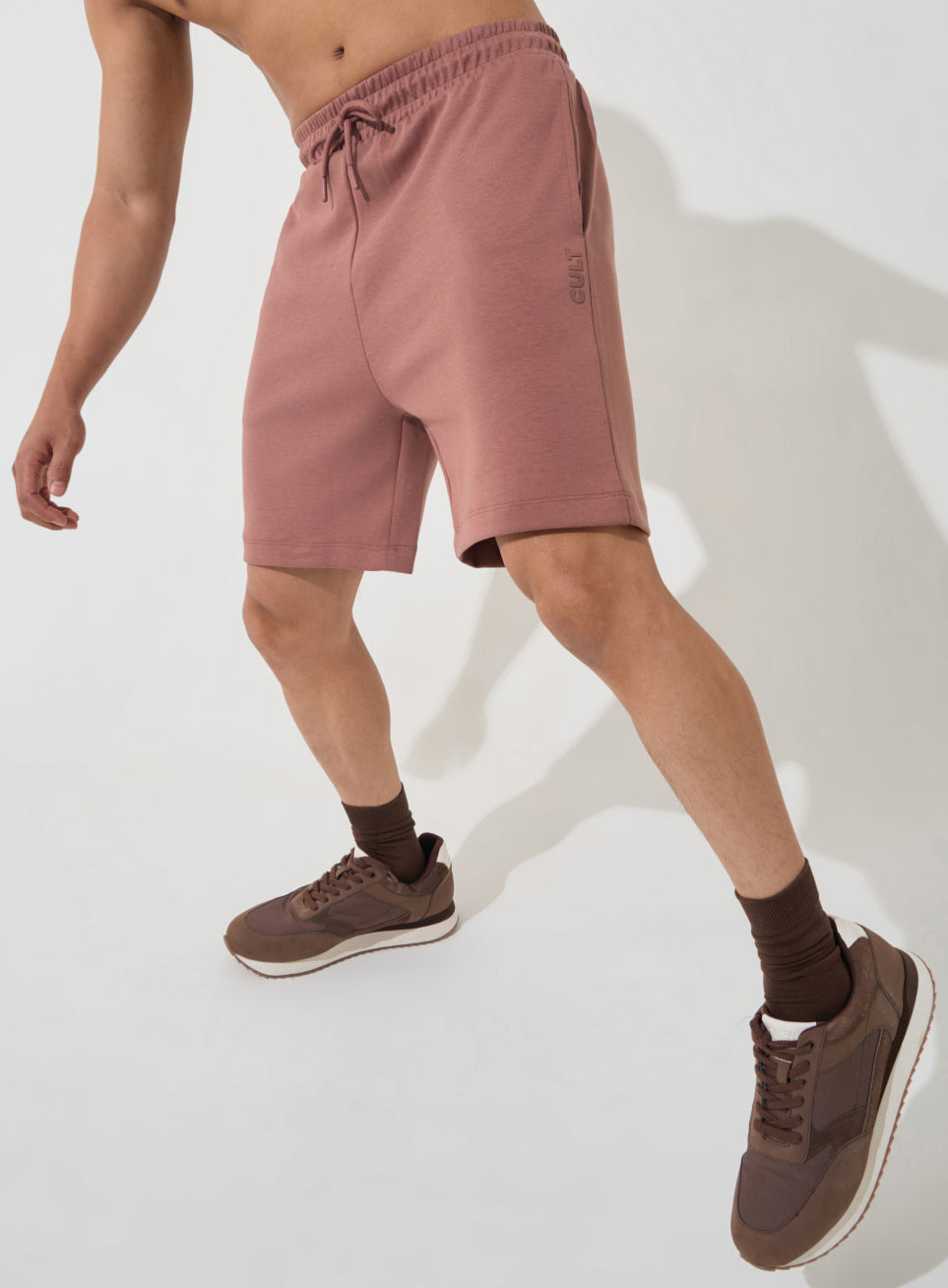 Men's Brown Ultra Luxe Classic Shorts