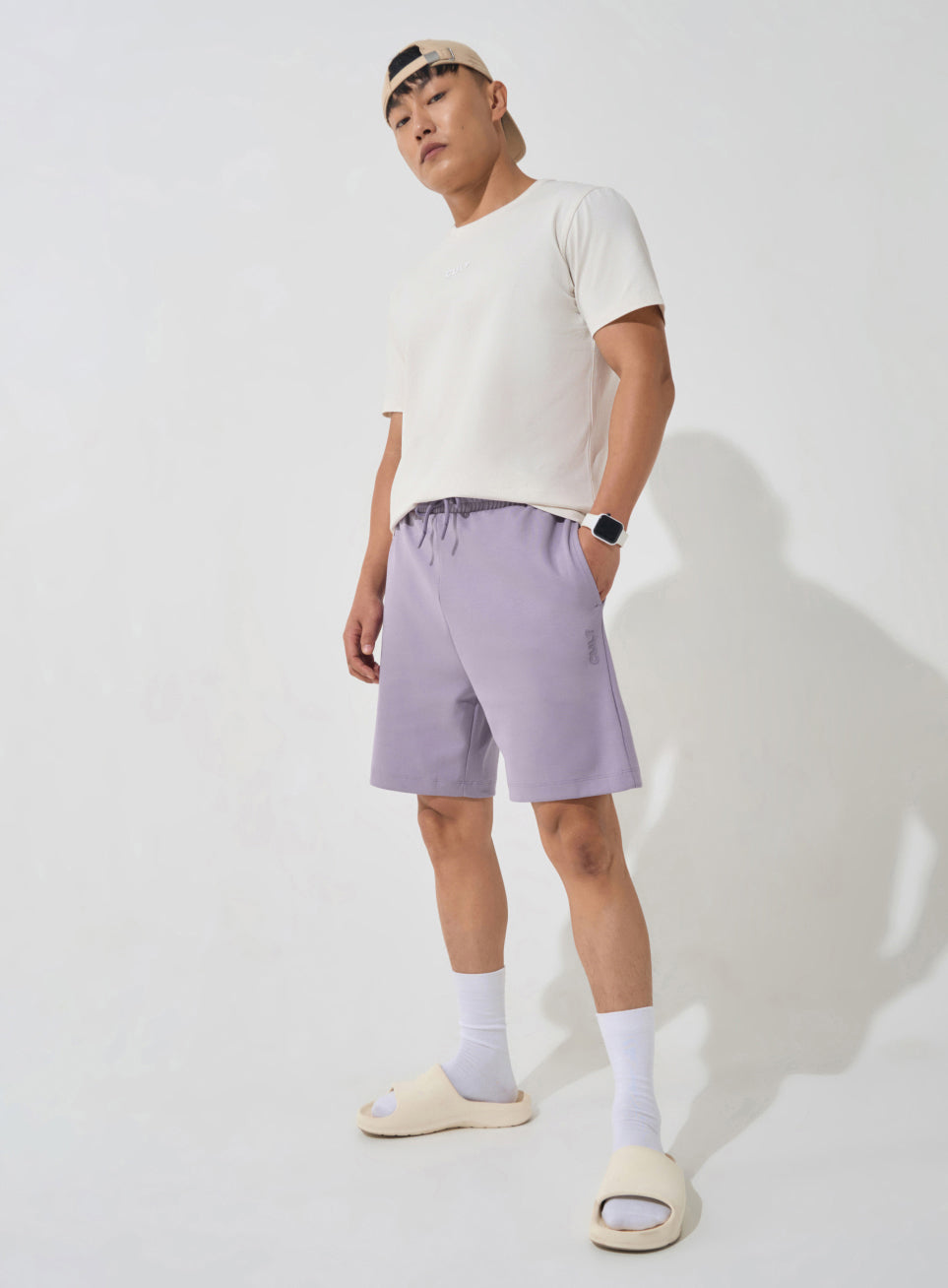 Men's Purple Ultra Luxe Classic Shorts