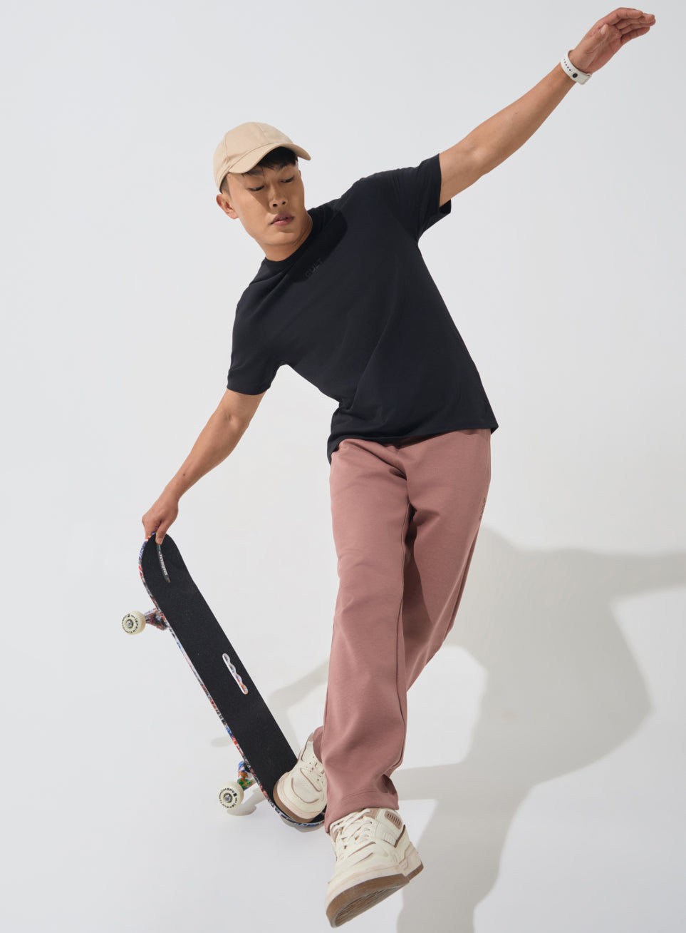 Men's Brown Ultra Luxe Classic Trackpants