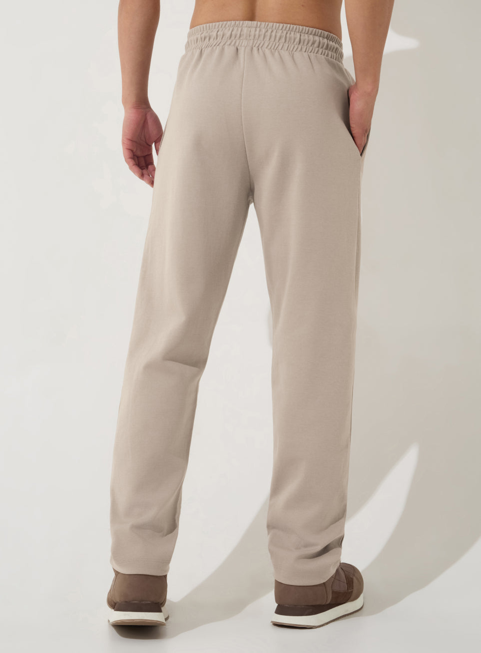 Men's Brown Ultra Luxe Tailored Trackpants