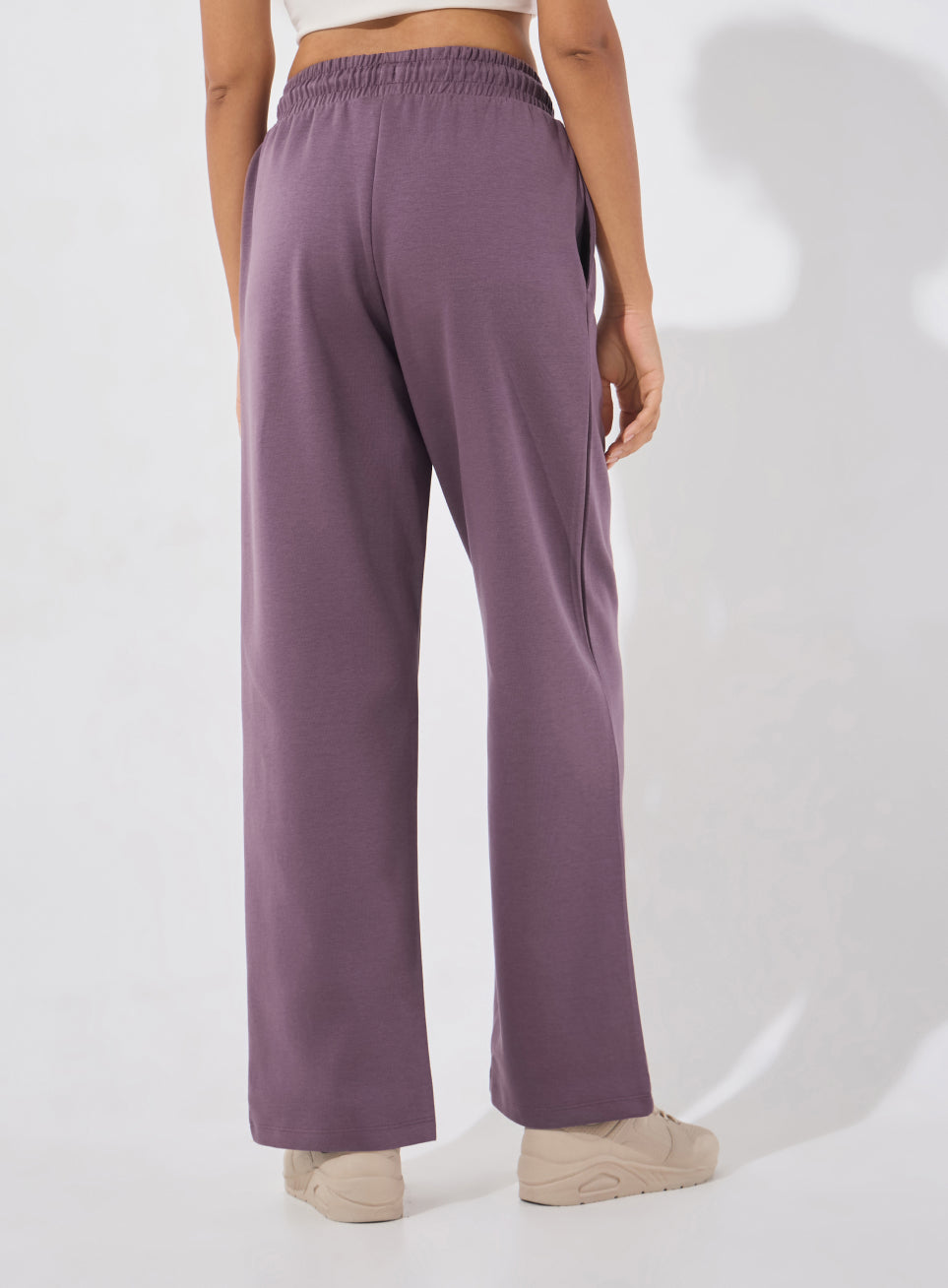 Women's Wine Ultra Luxe Classic Trackpants