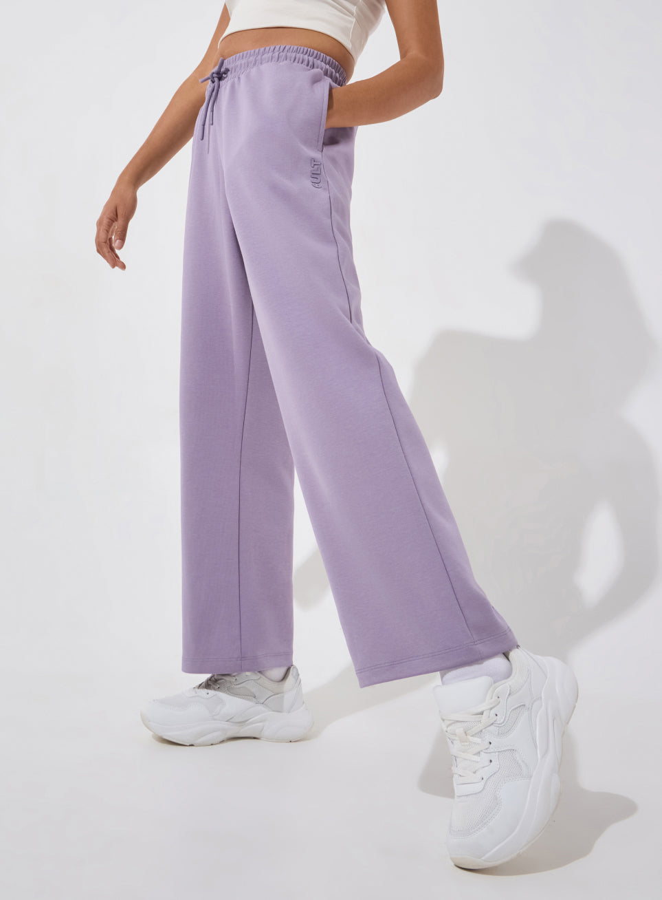 Women's Purple Ultra Luxe Classic Trackpants