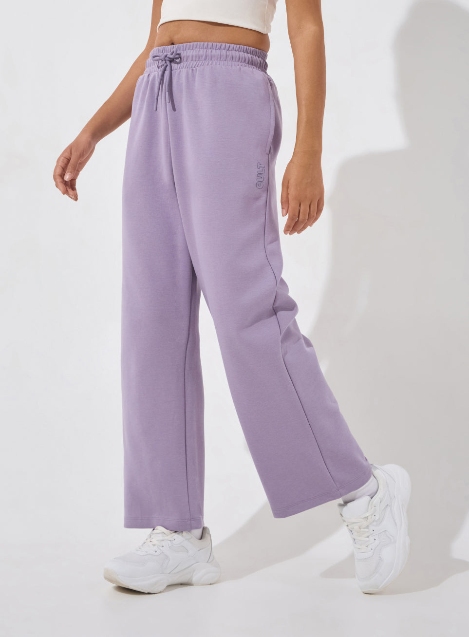 Women's Purple Ultra Luxe Classic Trackpants