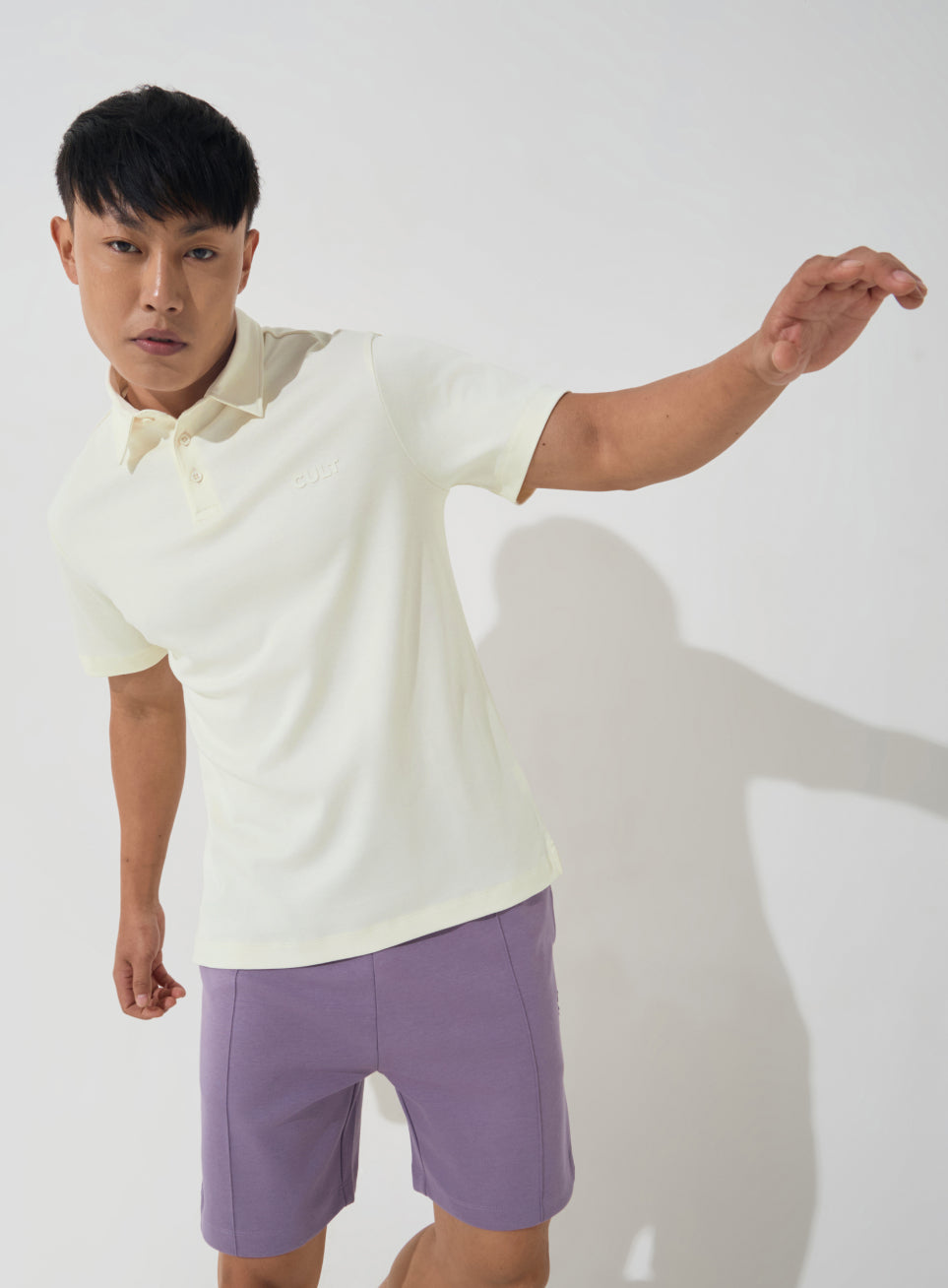 Men's Off-White Everyday Luxe Cotton Polo T-shirt