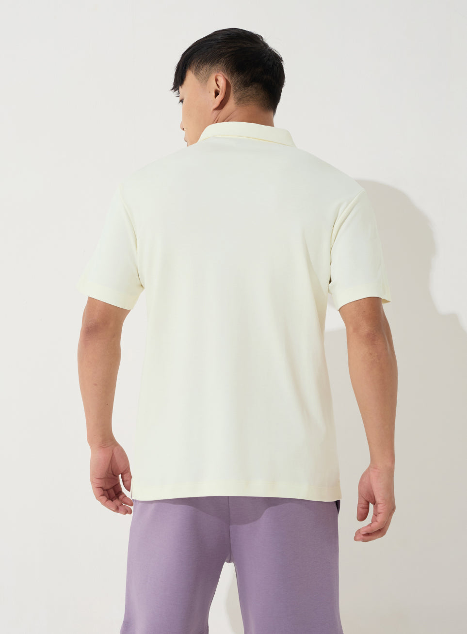 Men's Off-White Everyday Luxe Cotton Polo T-shirt