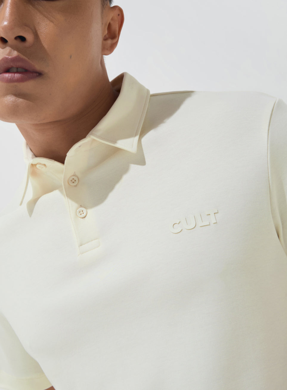 Men's Off-White Everyday Luxe Cotton Polo T-shirt