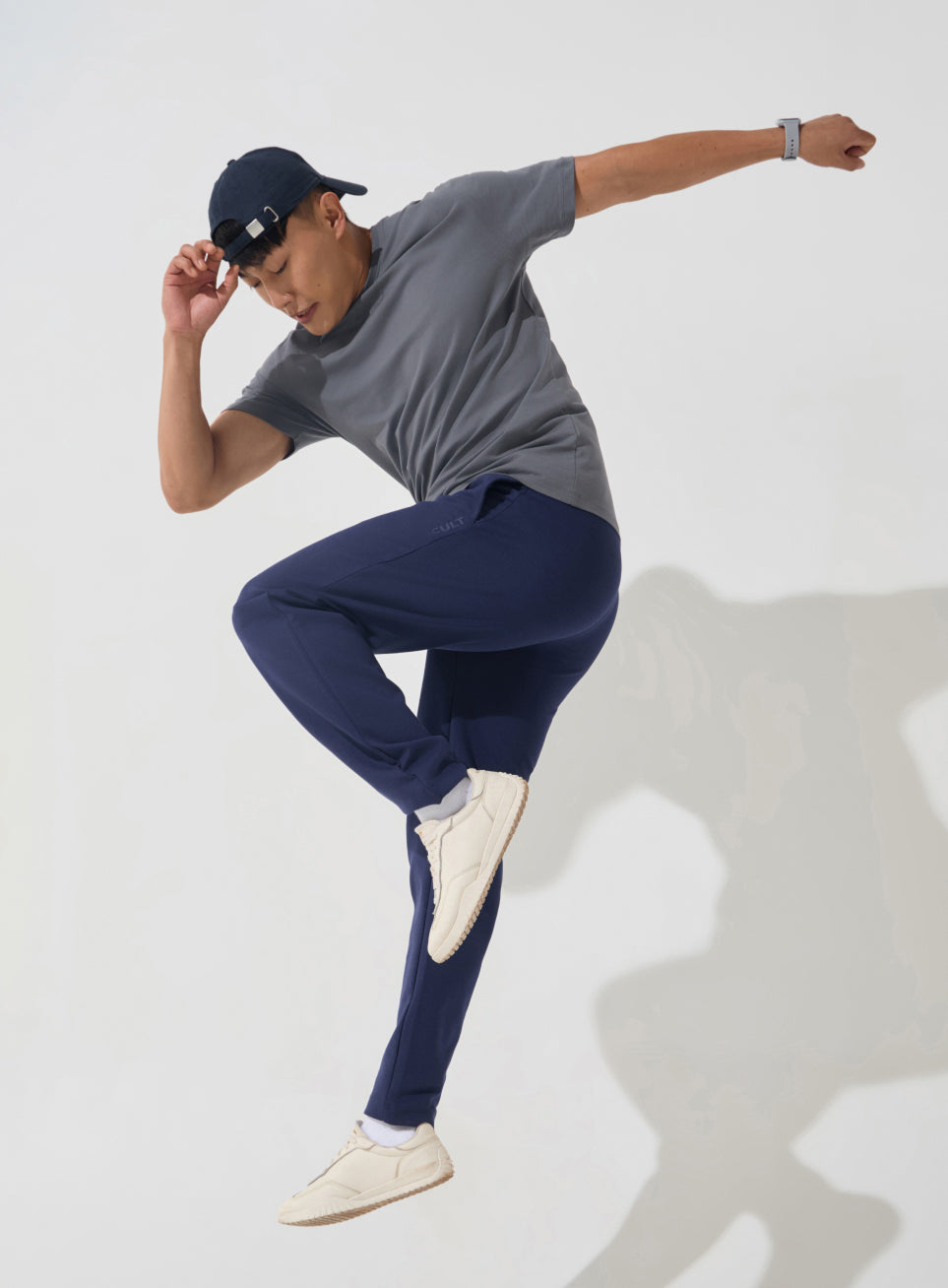 Men's Navy Ultra Luxe Classic Trackpants