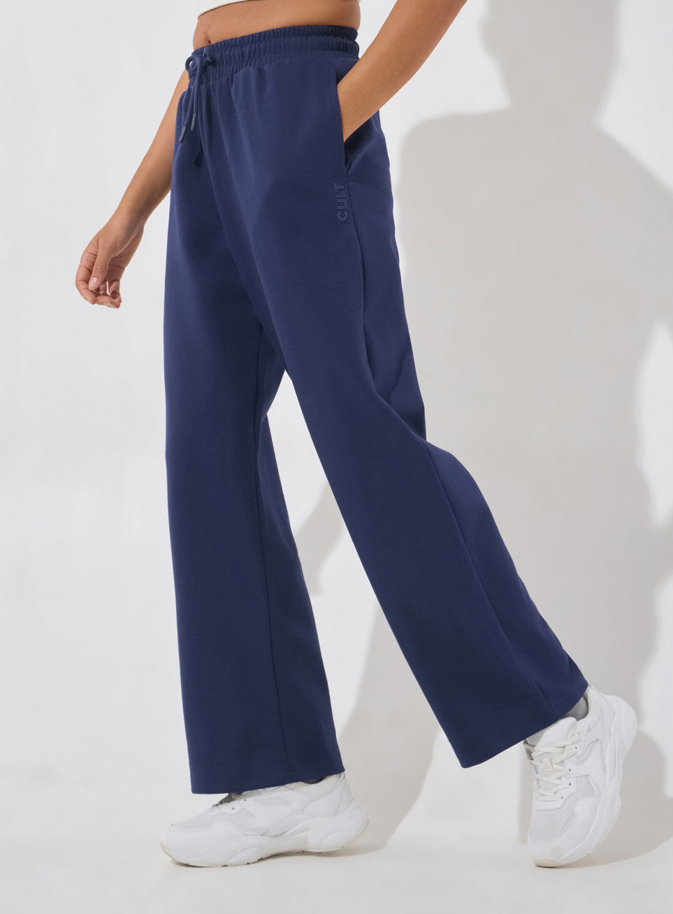 Women's Navy Ultra Luxe Classic Trackpants