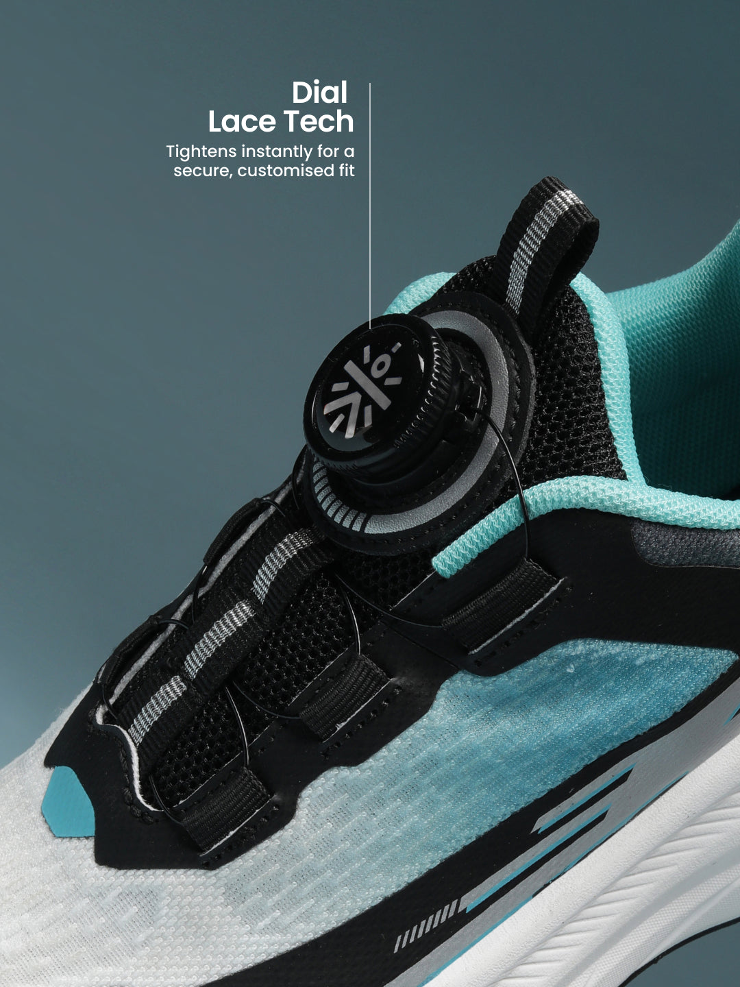 cult Kids' SkyBurst Running Shoes - Ice Blue