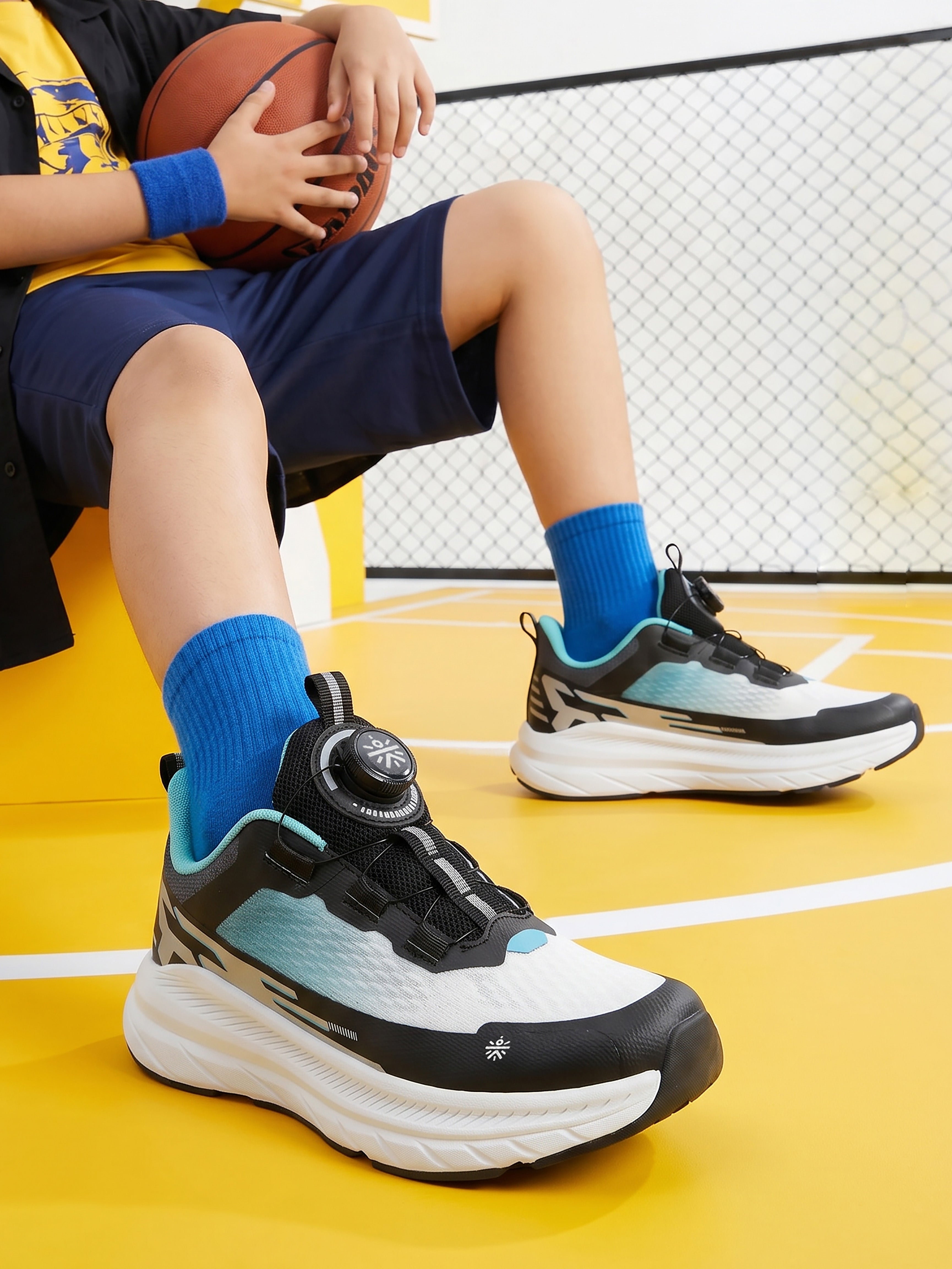 cult Kids' SkyBurst Running Shoes - Ice Blue