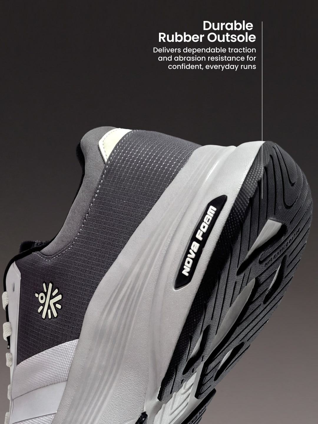 cult Men's MotionGrid Running Shoes - Grey