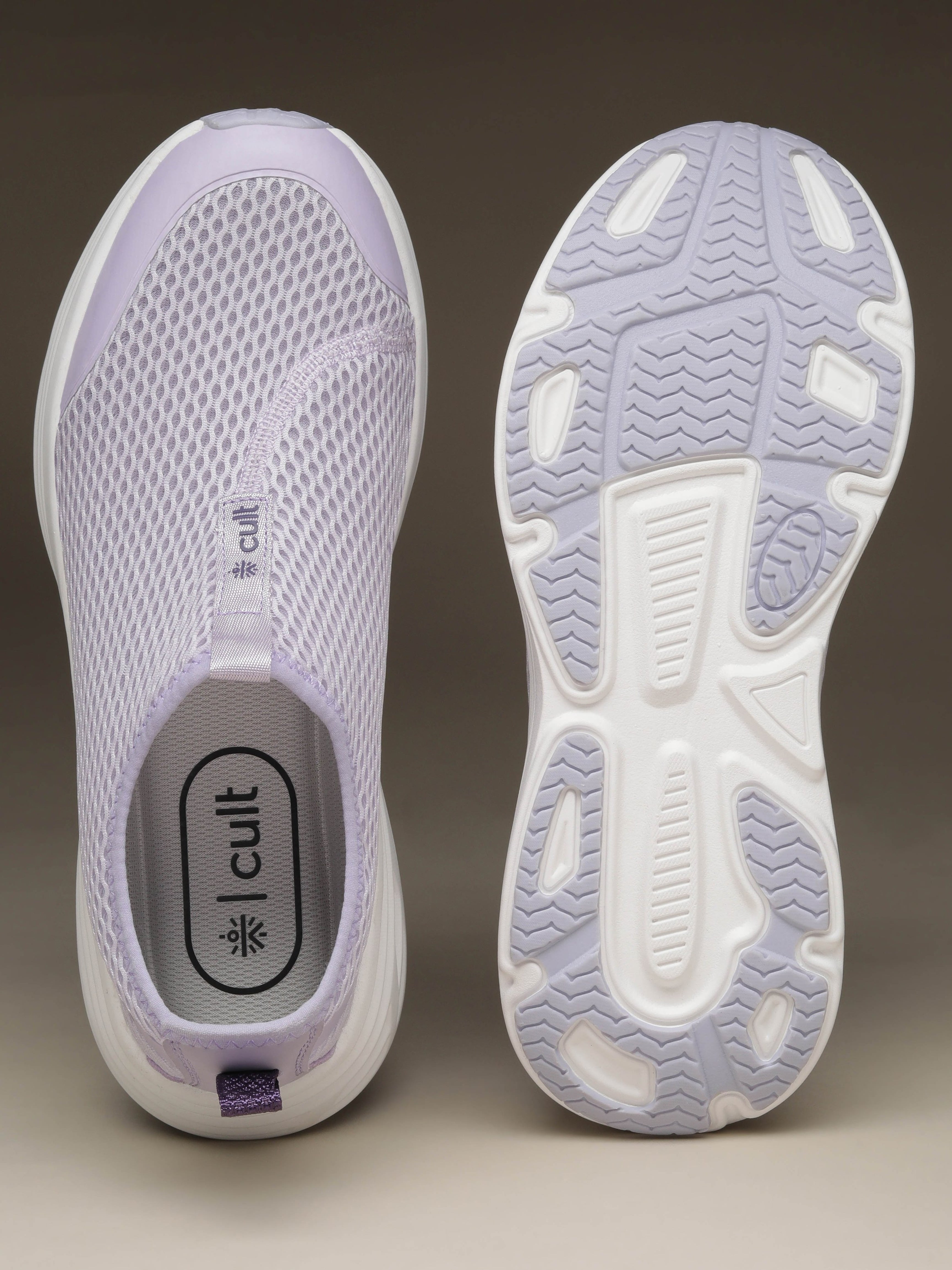 cult Women's AeroKnit Slip-On Walking Shoes - Lavender
