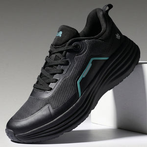 cult Men's GridWeave Walking Shoes - Black