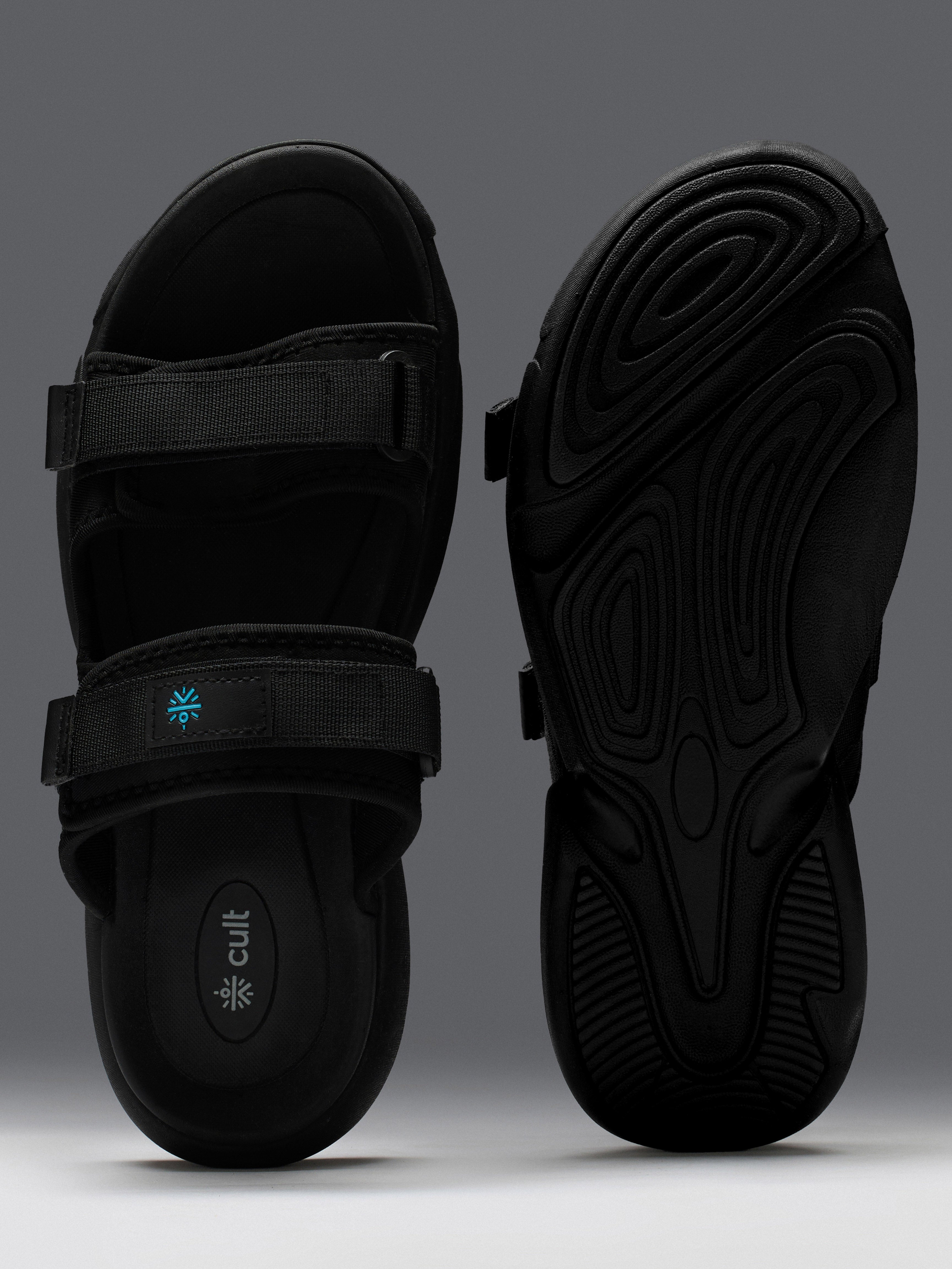 cult Men's SoftTread Sliders - Black