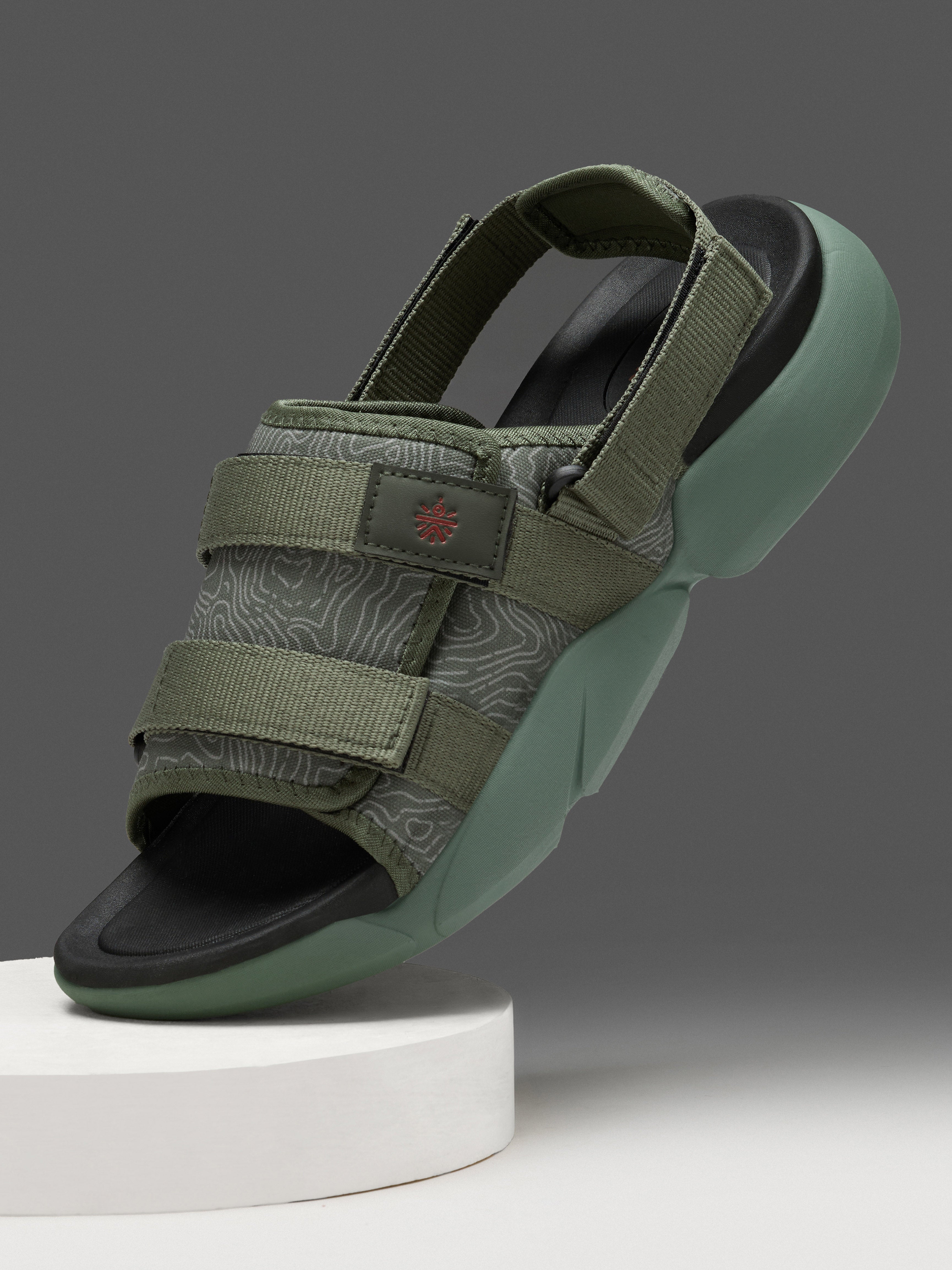 cult Men's FlexStrap Sandals - Olive