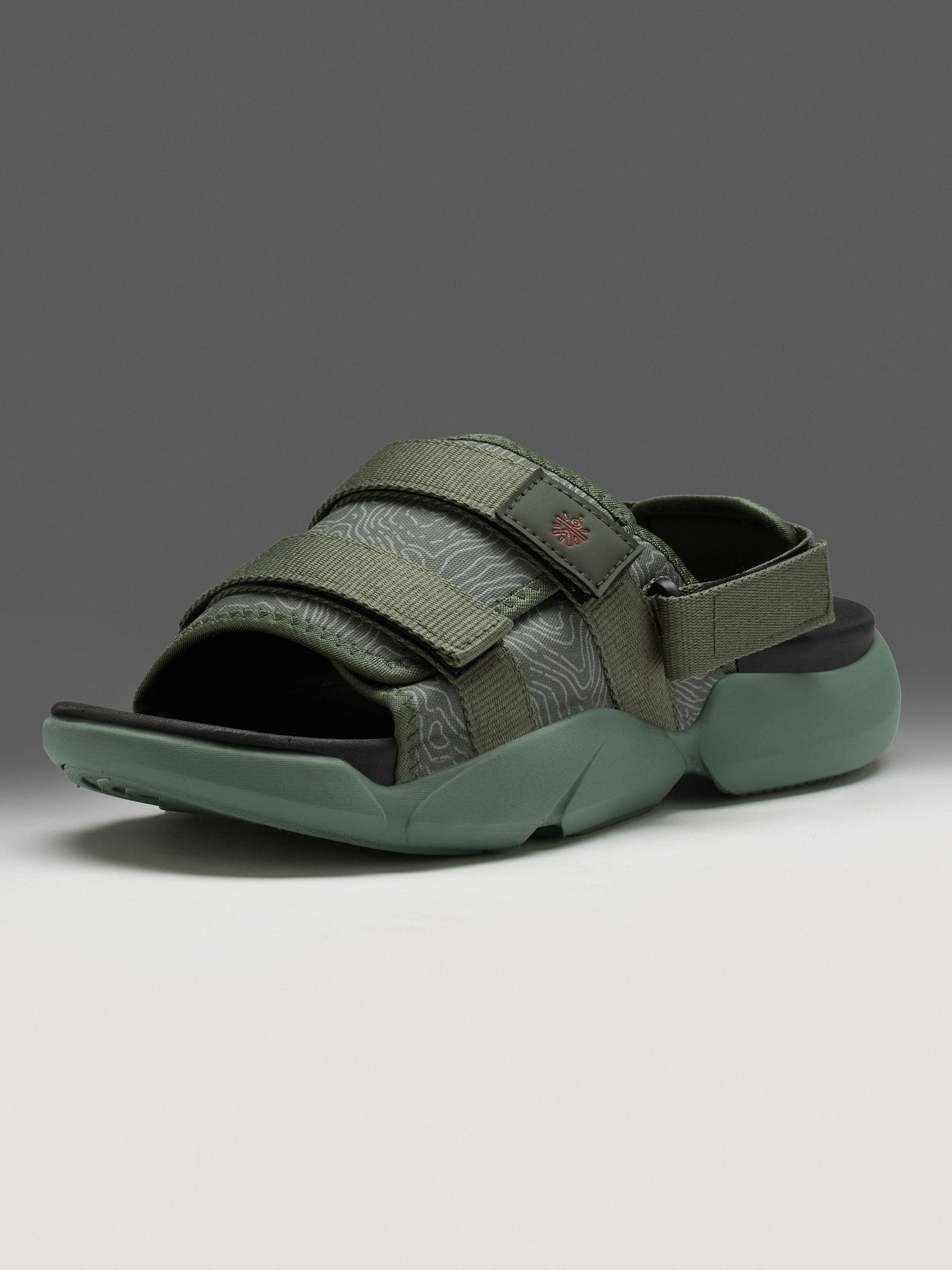 cult Men's FlexStrap Sandals - Olive