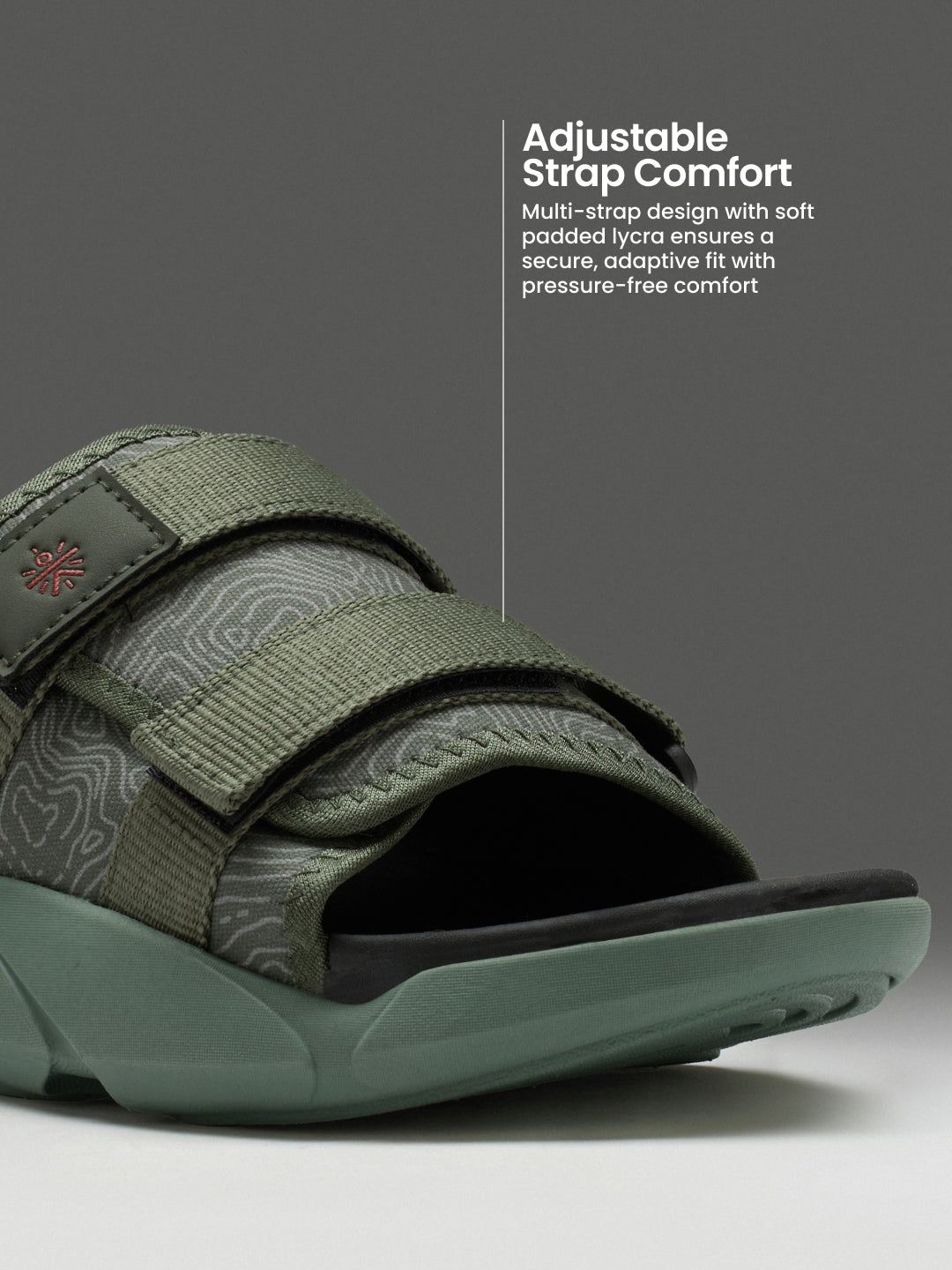 cult Men's FlexStrap Sandals - Olive