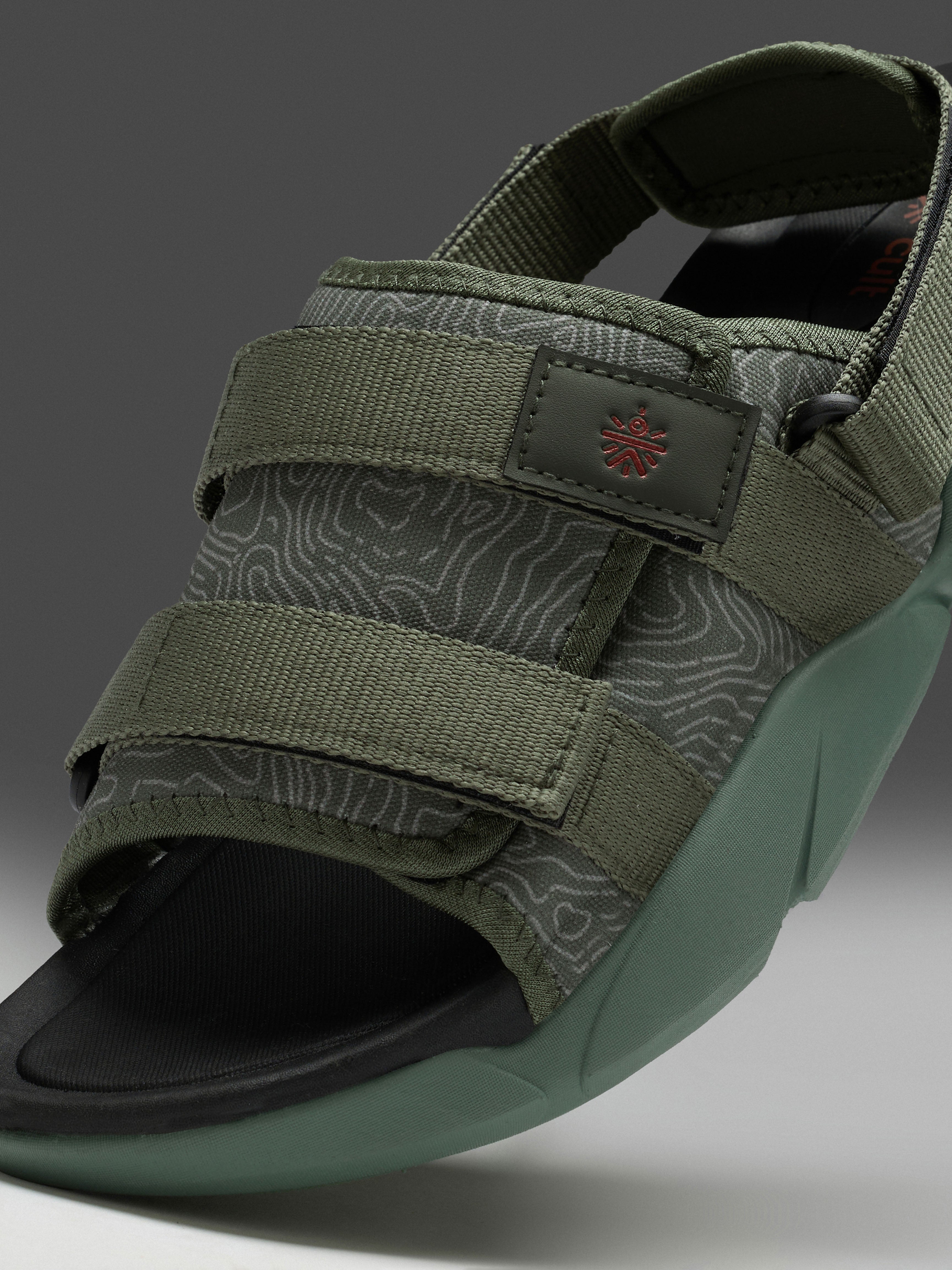 cult Men's FlexStrap Sandals - Olive