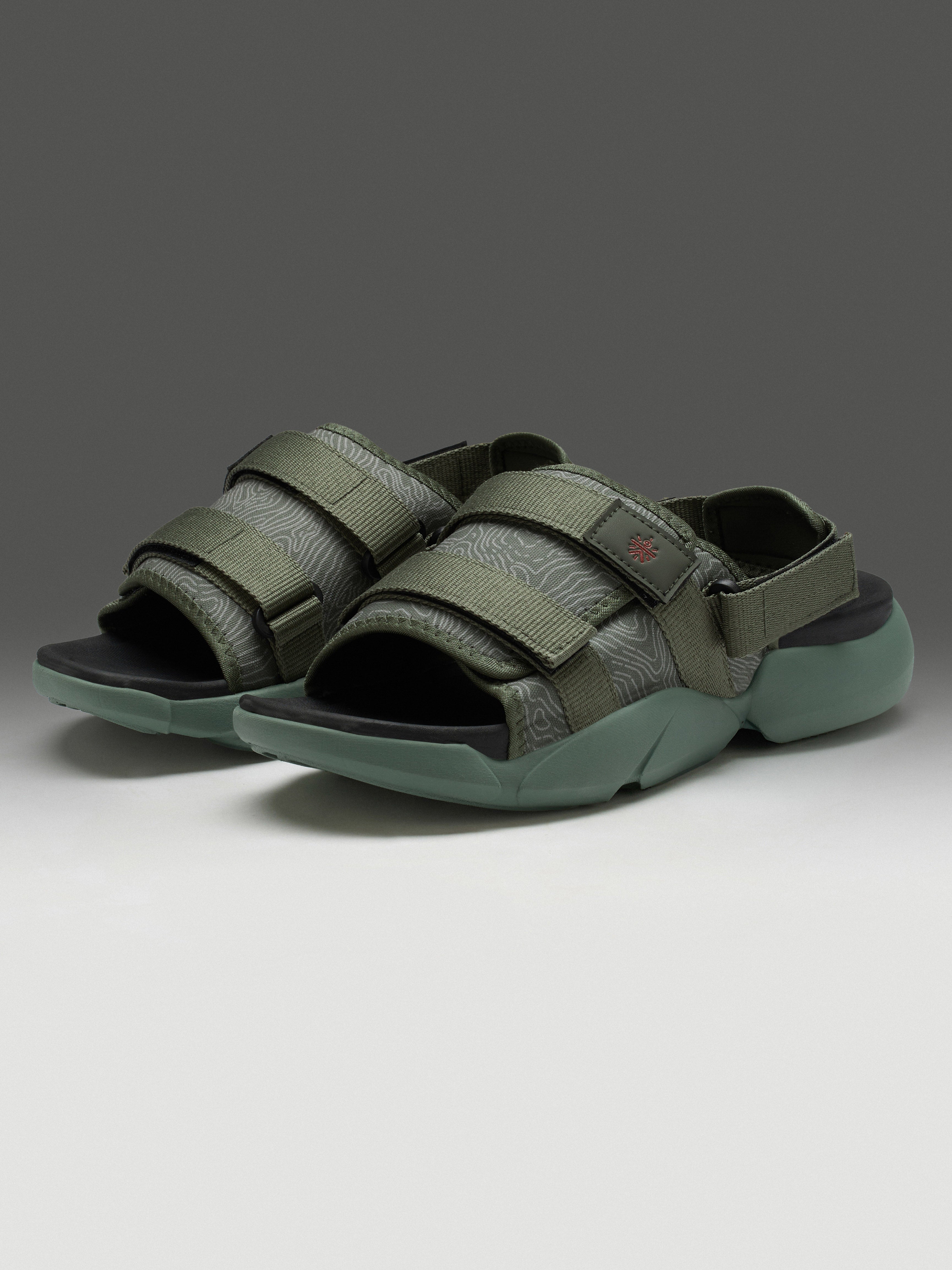 cult Men's FlexStrap Sandals - Olive