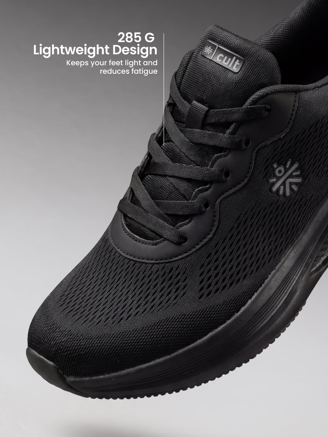 cult Men's AeroVent Running Shoes - Black