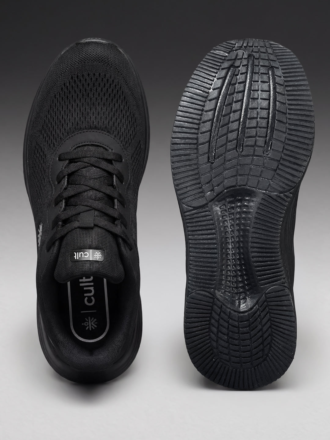 cult Men's AeroVent Running Shoes - Black
