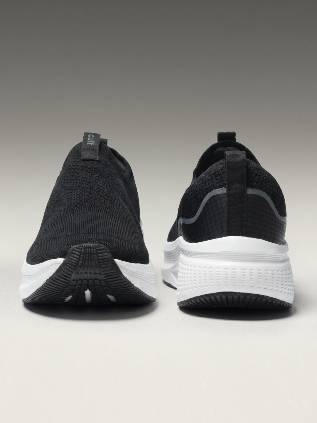 cult Men's CushionStride Slip-On Walking Shoes - Black