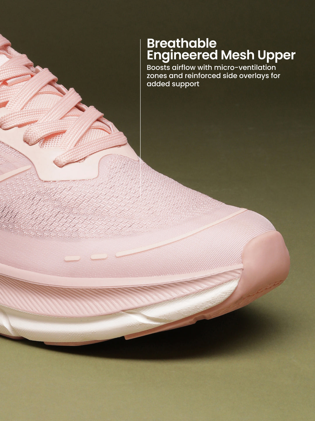 cult Women's CloudRise Running Shoes - Peach