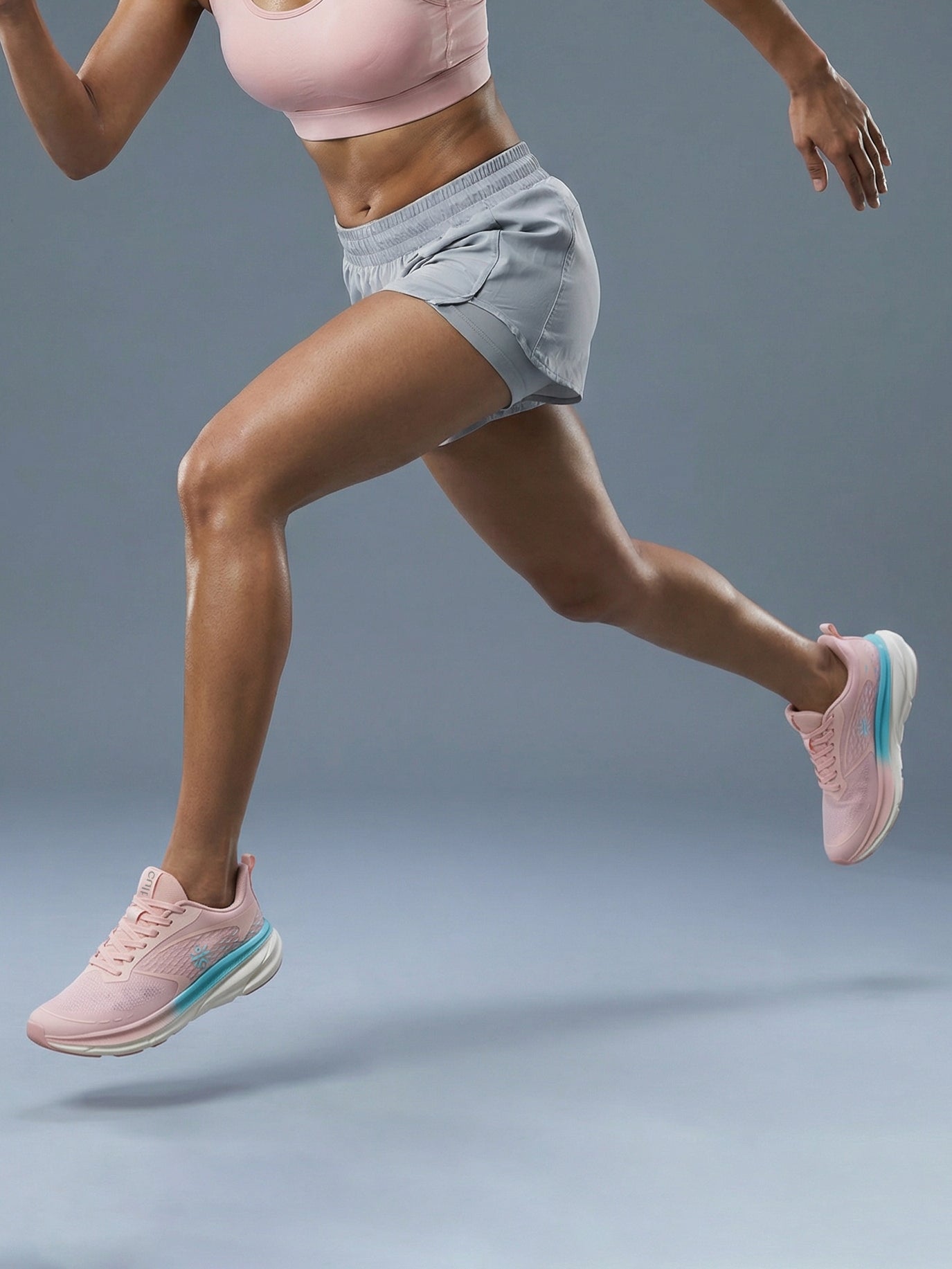 cult Women's CloudRise Running Shoes - Peach