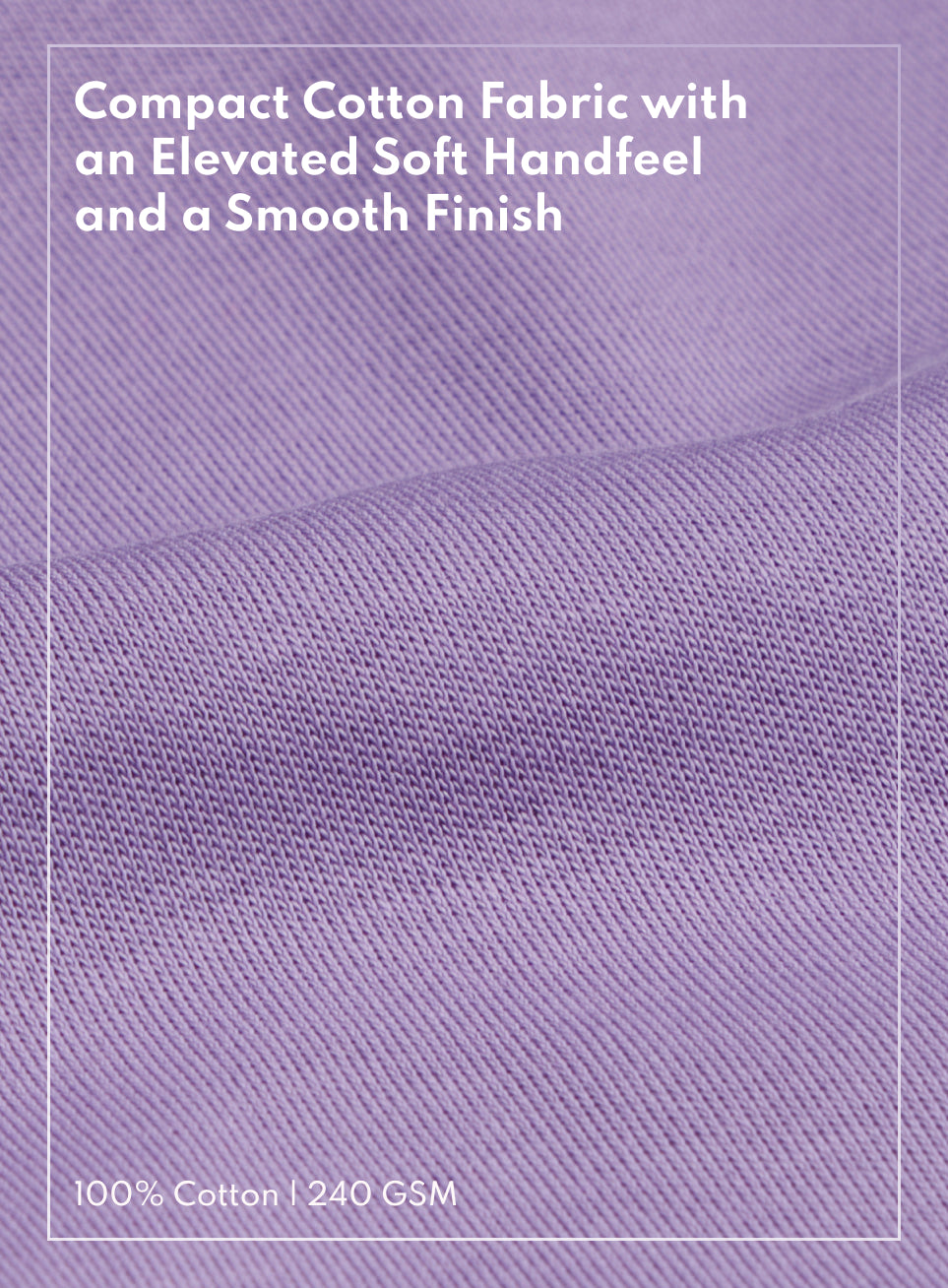 Men's Purple Everyday Luxe Cotton Polo T-shirt