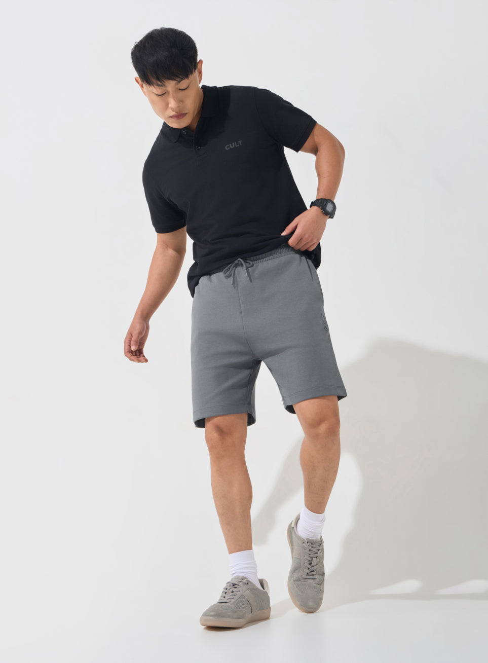 Men's Dark Grey Ultra Luxe Classic Shorts