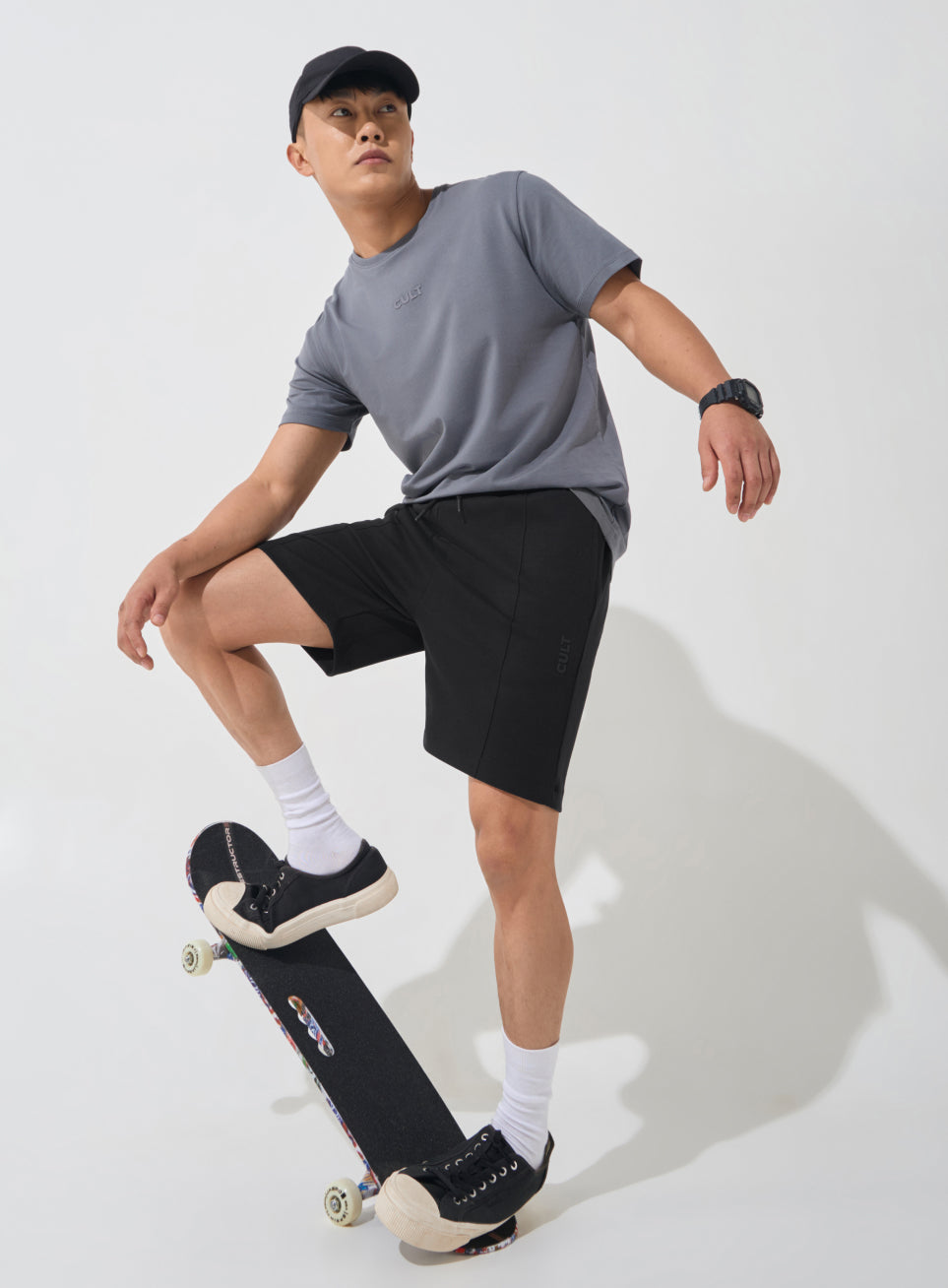 Men's Black Ultra Luxe Tailored Shorts