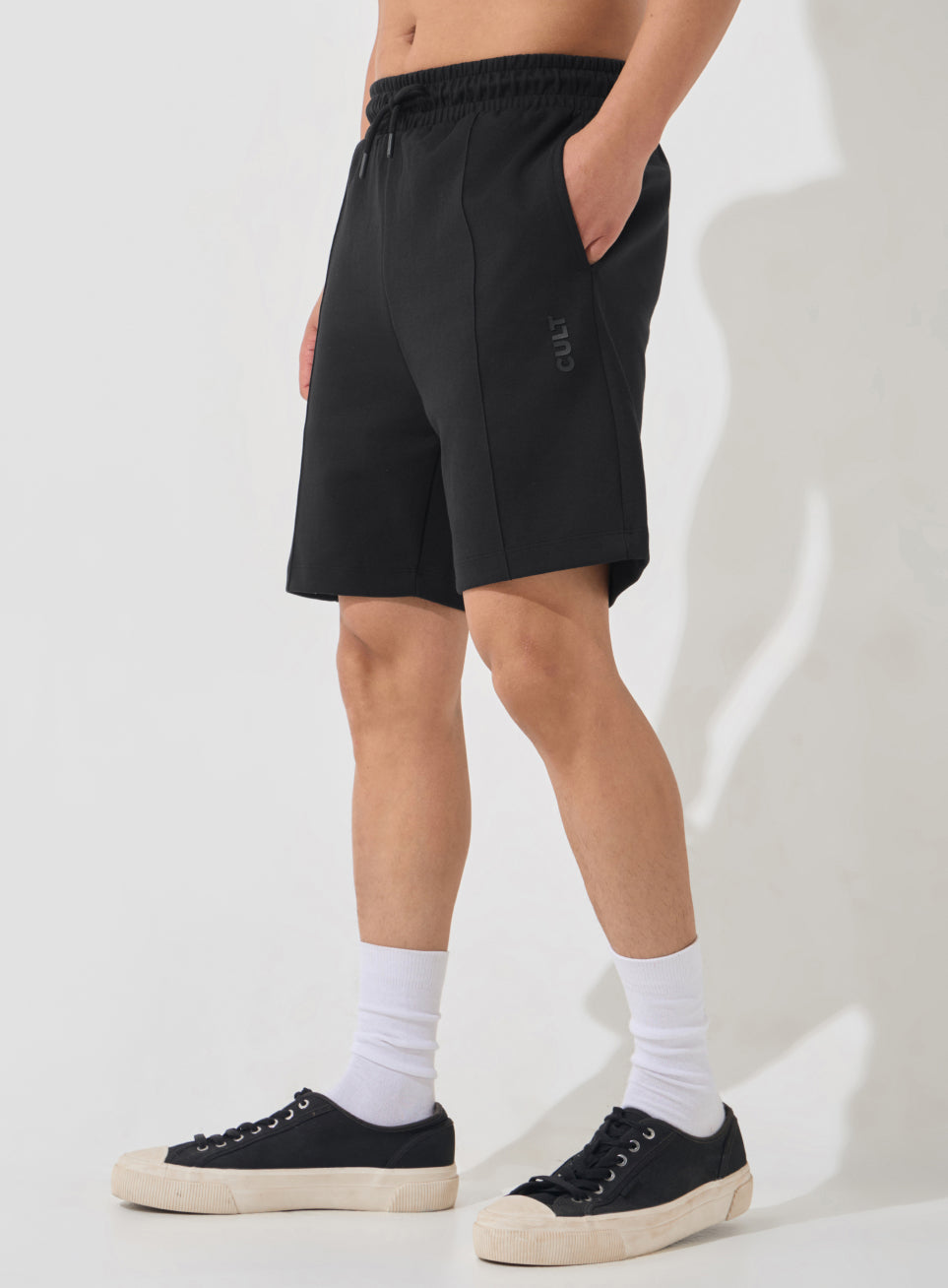 Men's Black Ultra Luxe Tailored Shorts