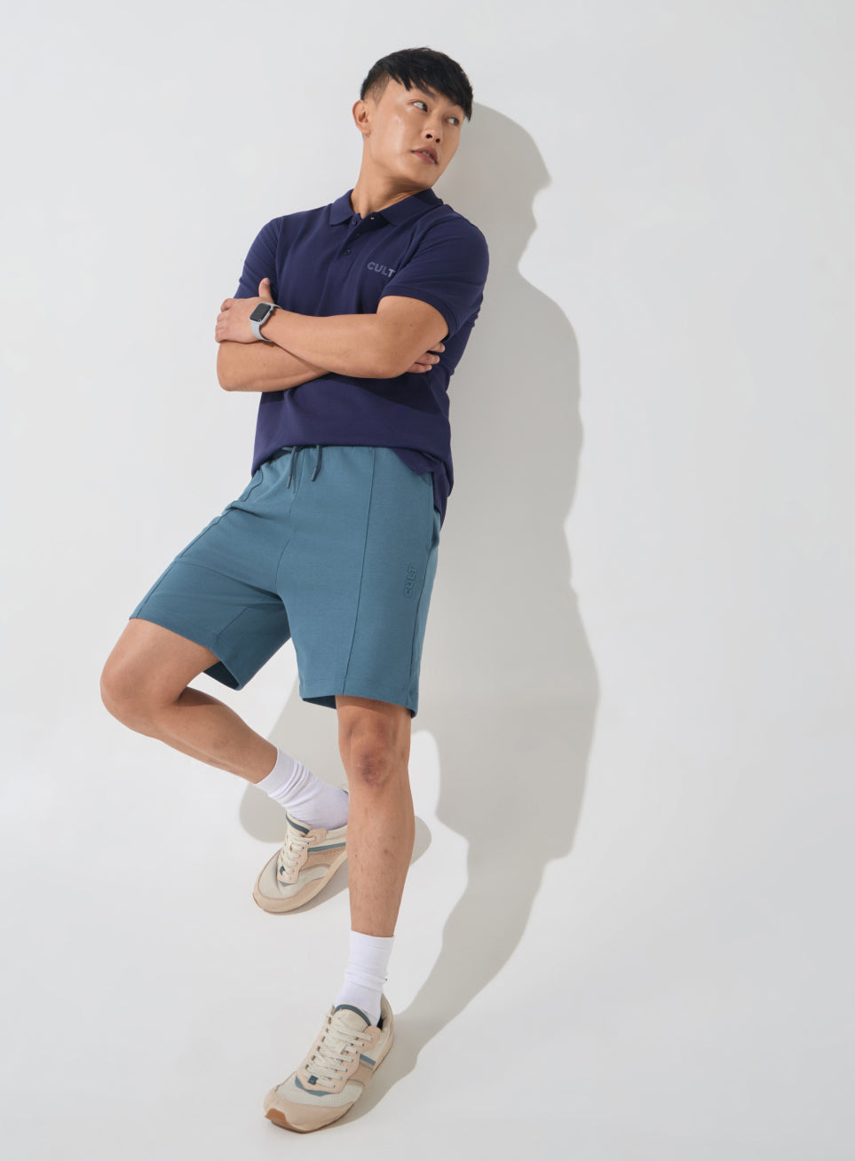 Men's Blue Ultra Luxe Tailored Shorts